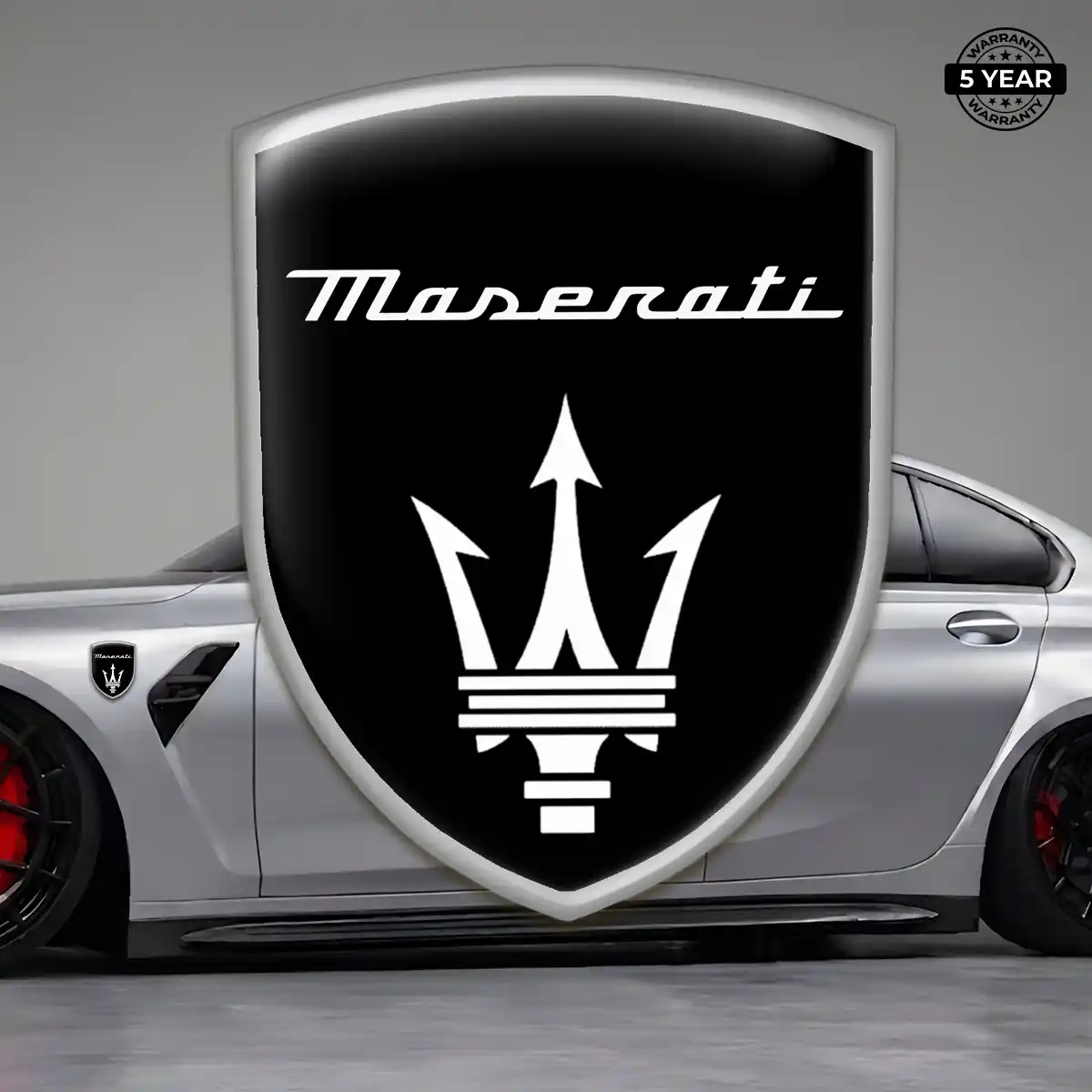 Maserati Emblem Logo Badge Prime Quality