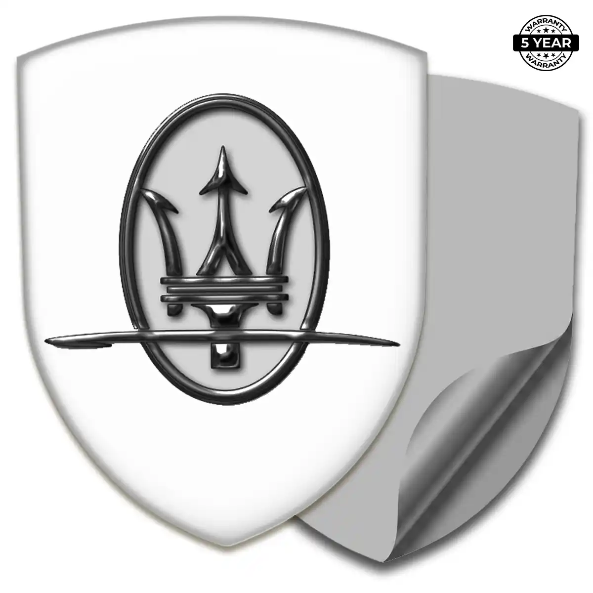 Maserati Emblem Logo Badge Refined Design