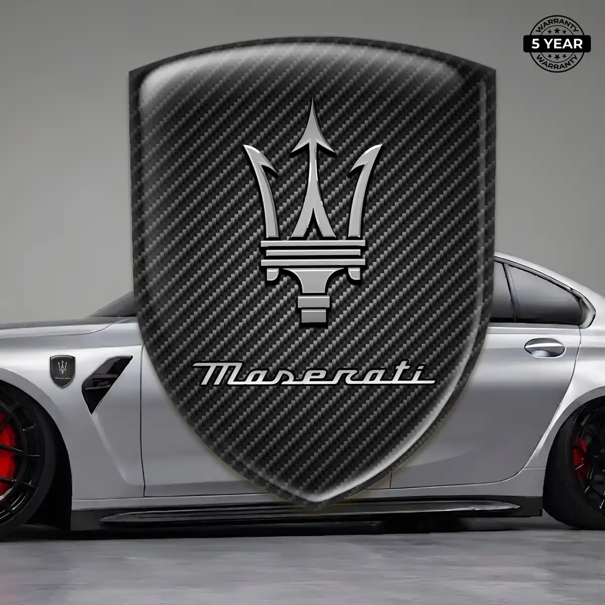 Maserati Emblem Logo Prime Quality