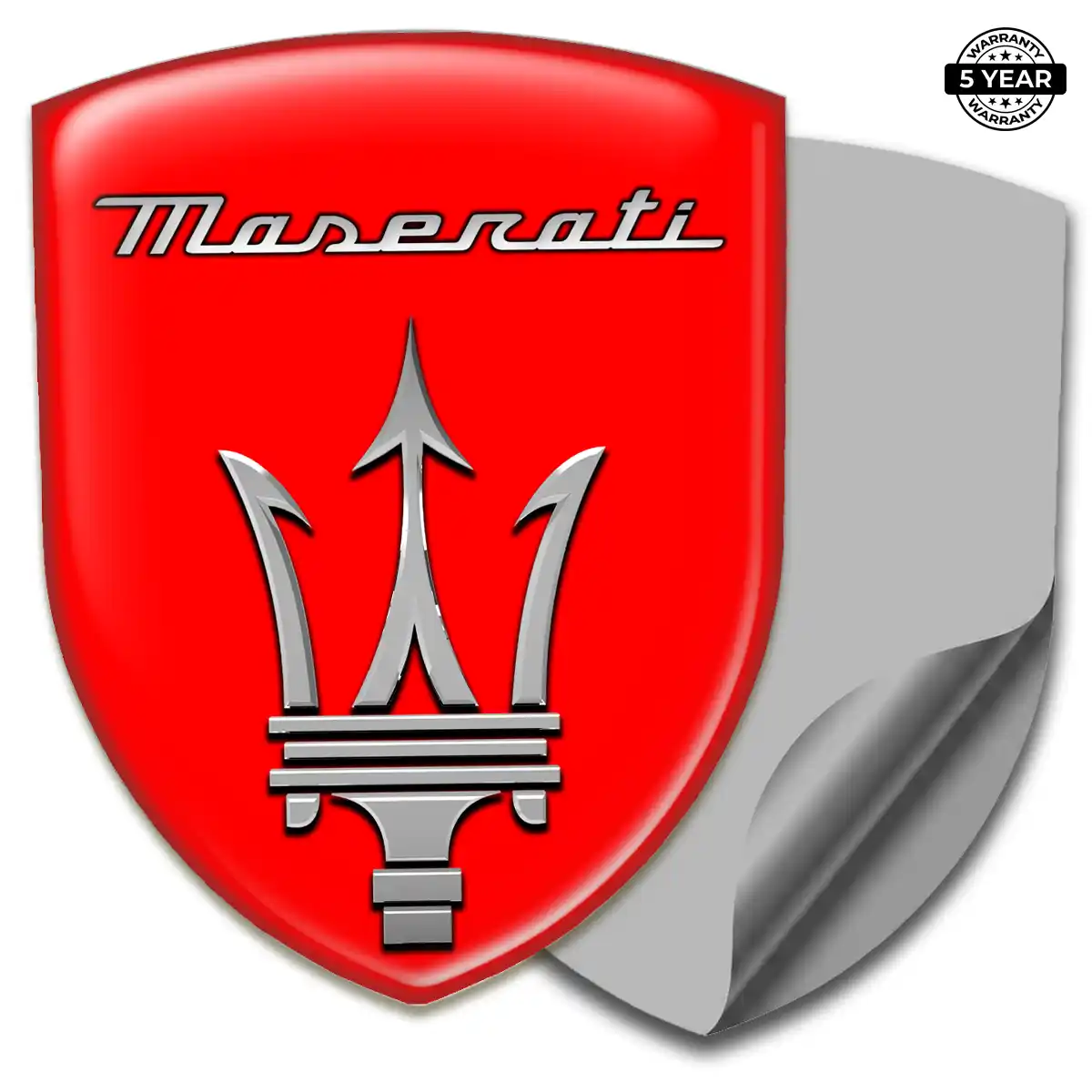 Maserati Emblem Logo Refined Design
