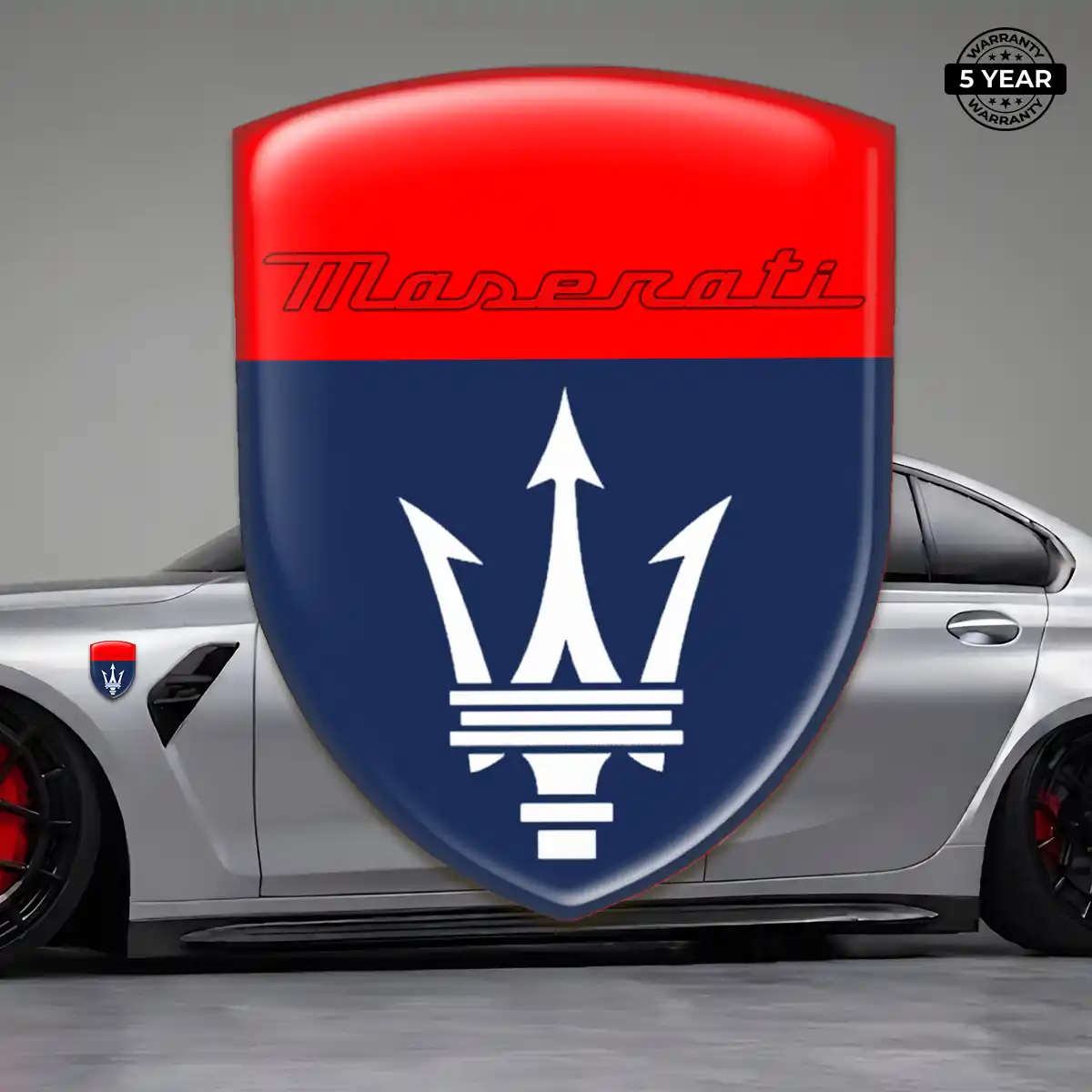 Maserati Emblem Logo Superior Craft