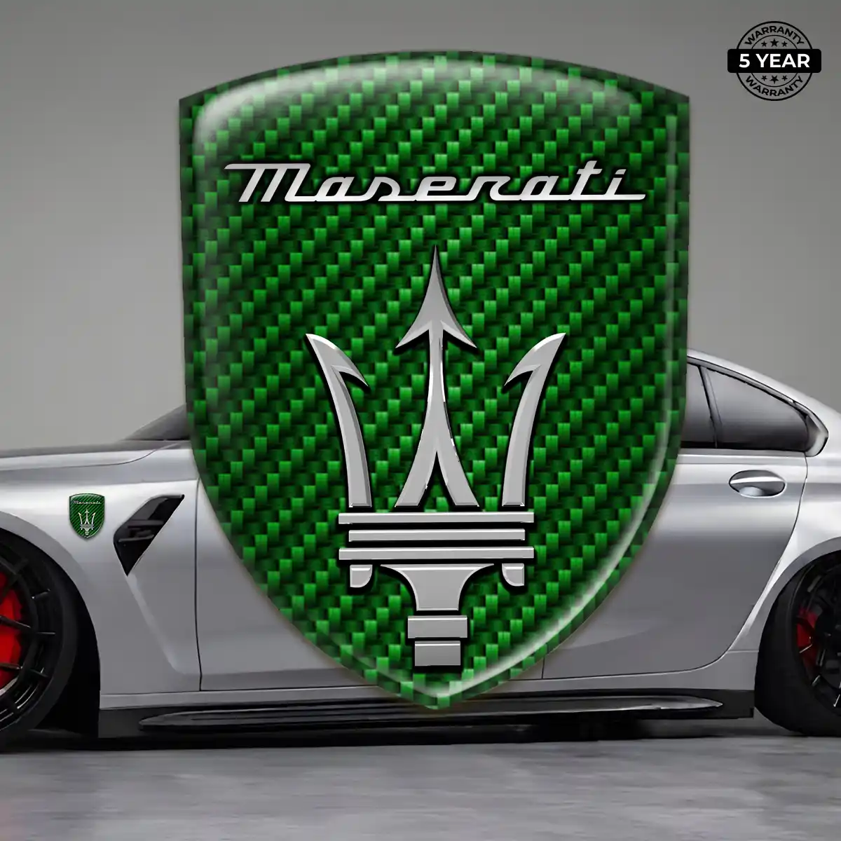 Maserati Emblem Refined Design