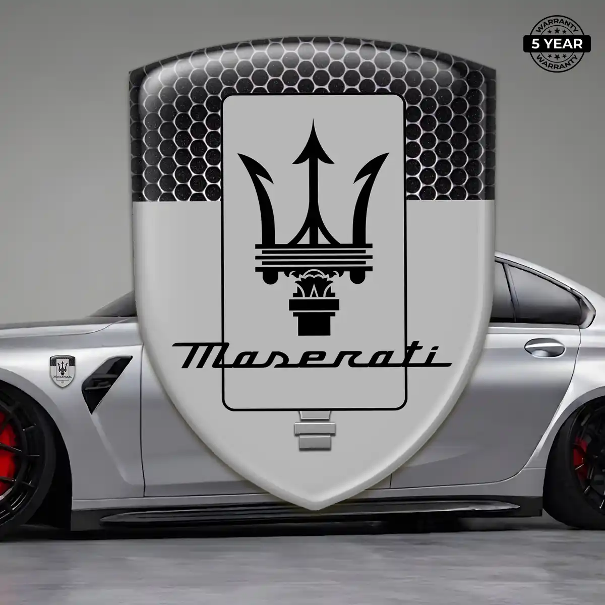 Maserati Emblem Silicone Sleek Style