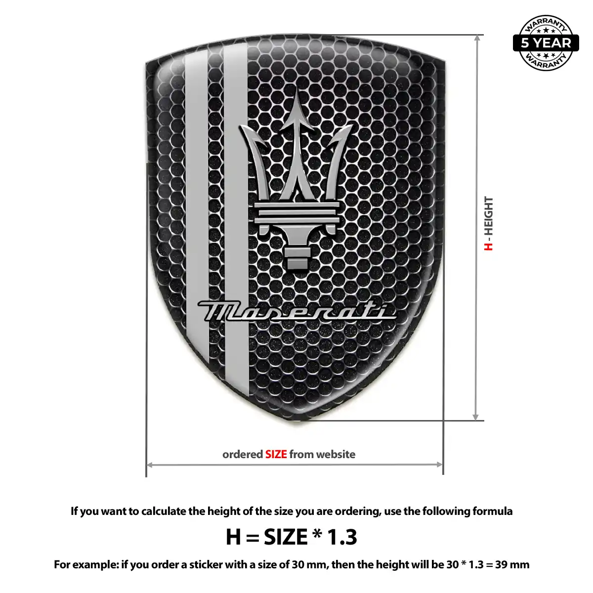 Maserati Emblem Superior Craft