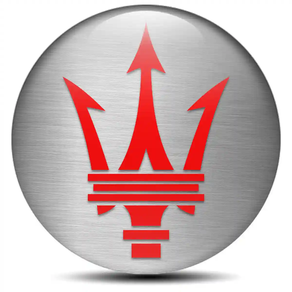 Maserati Emblem Wheel Center Caps Sleek Style