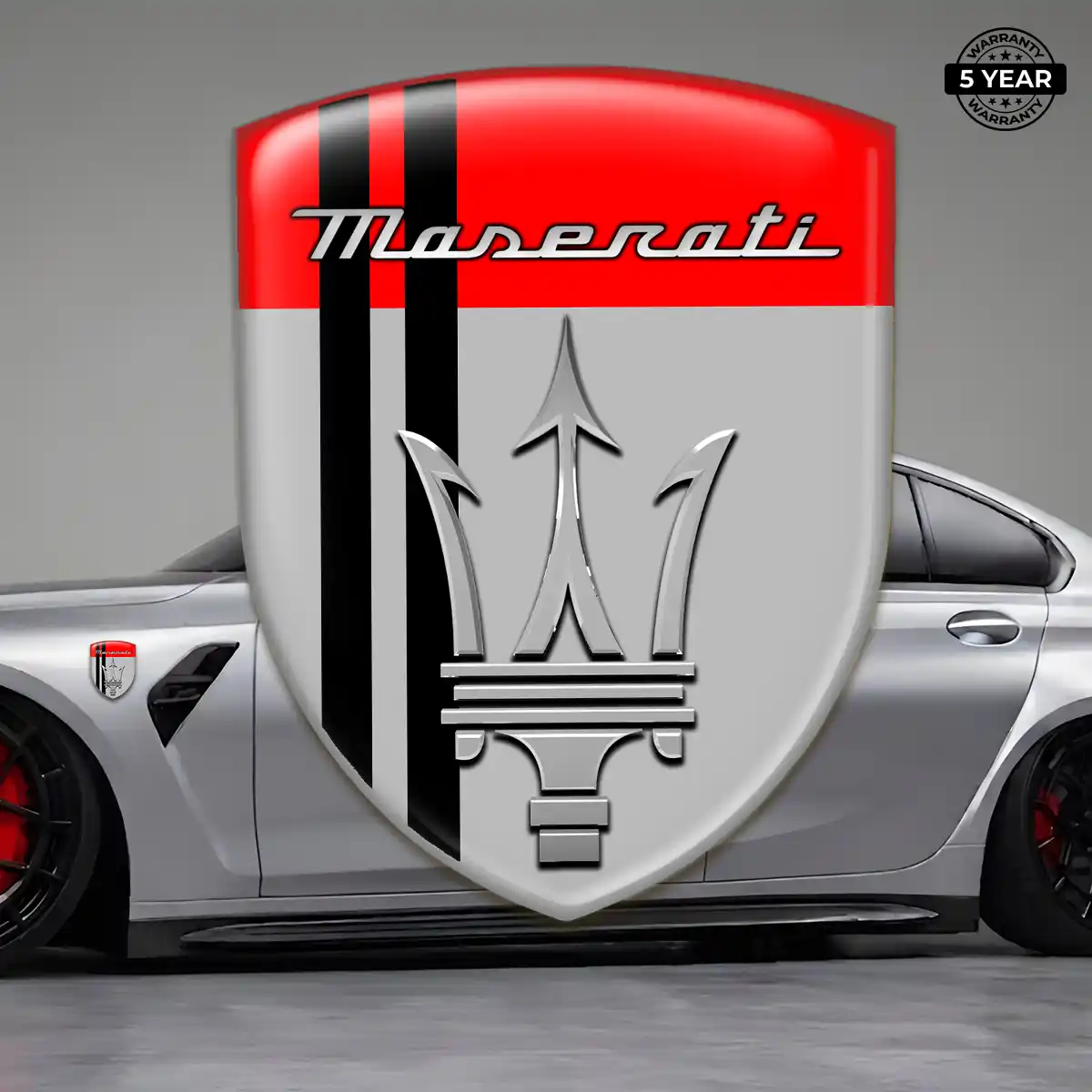 Maserati Logo Badge Prime Quality