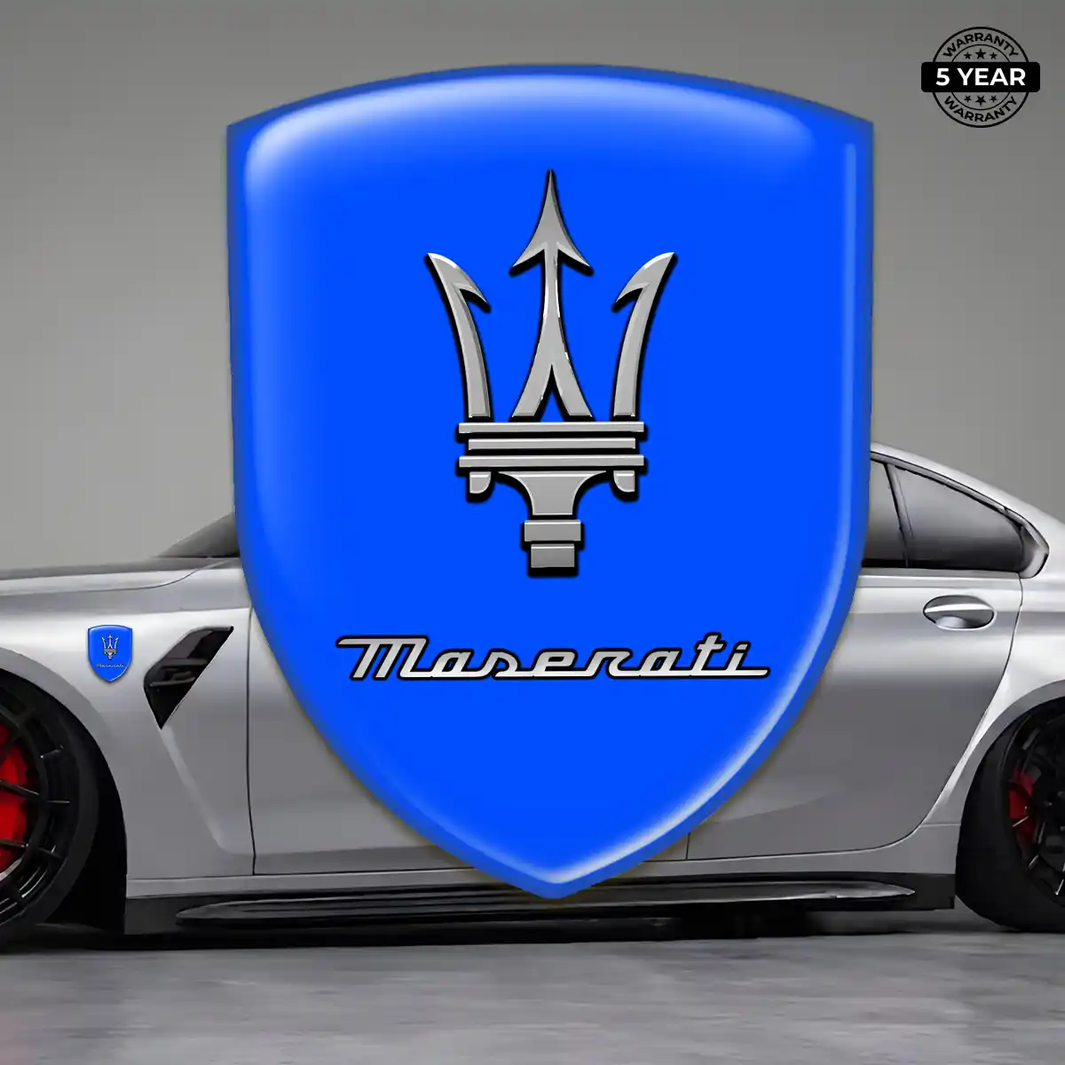 Maserati Logo Sticker Superior Craft