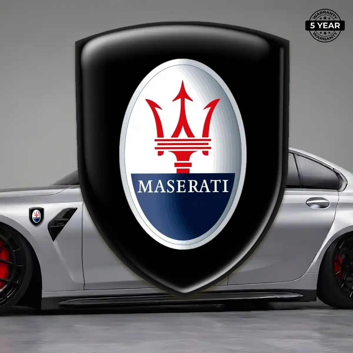 Maserati Silicone Emblem Superior Craft