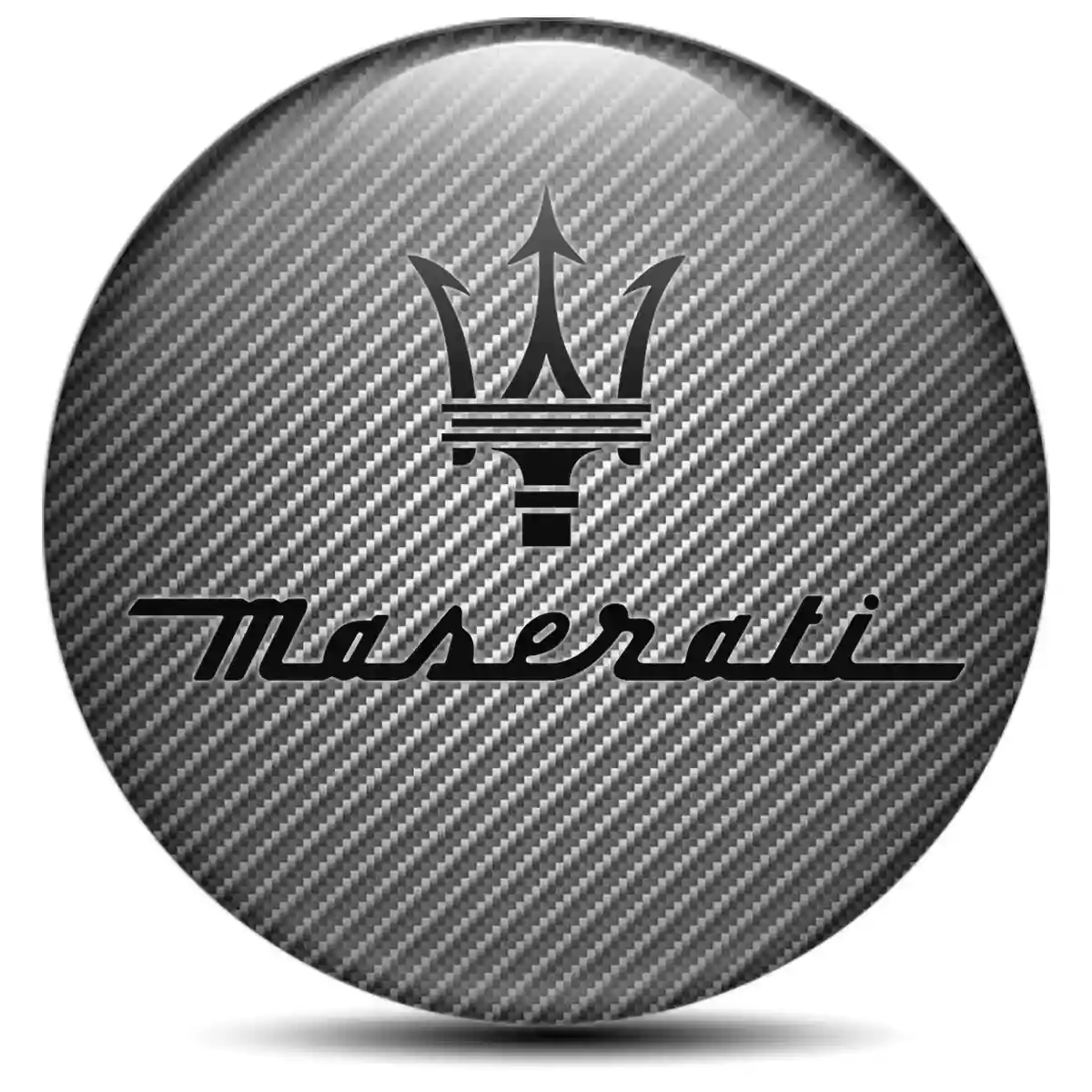 Maserati Sticker Epoxy 3D Gel Sleek Style