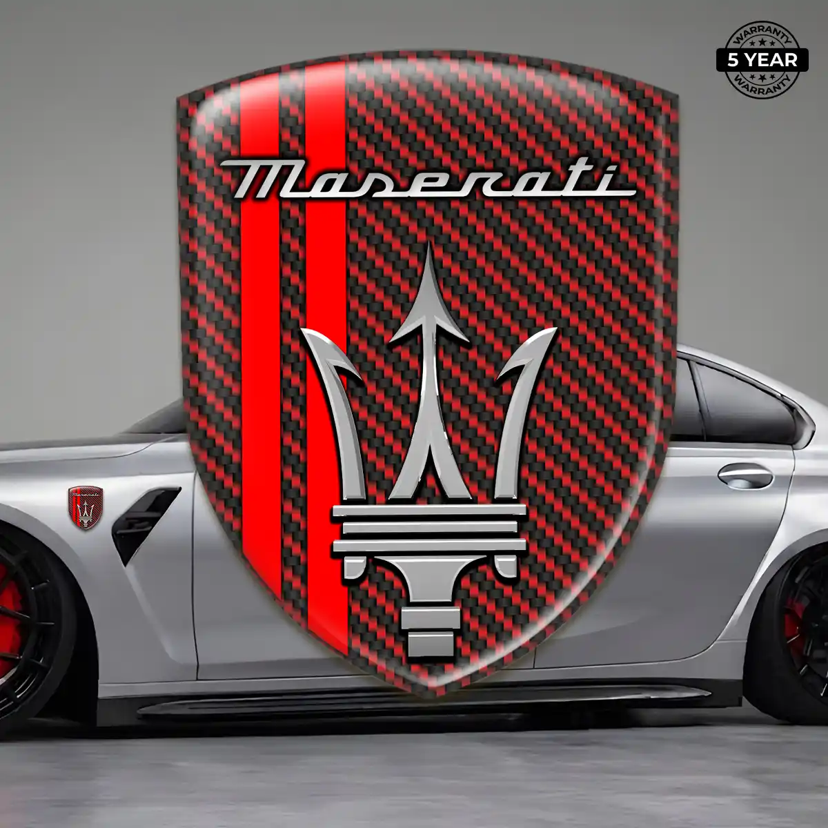 Maserati Sticker Prime Quality
