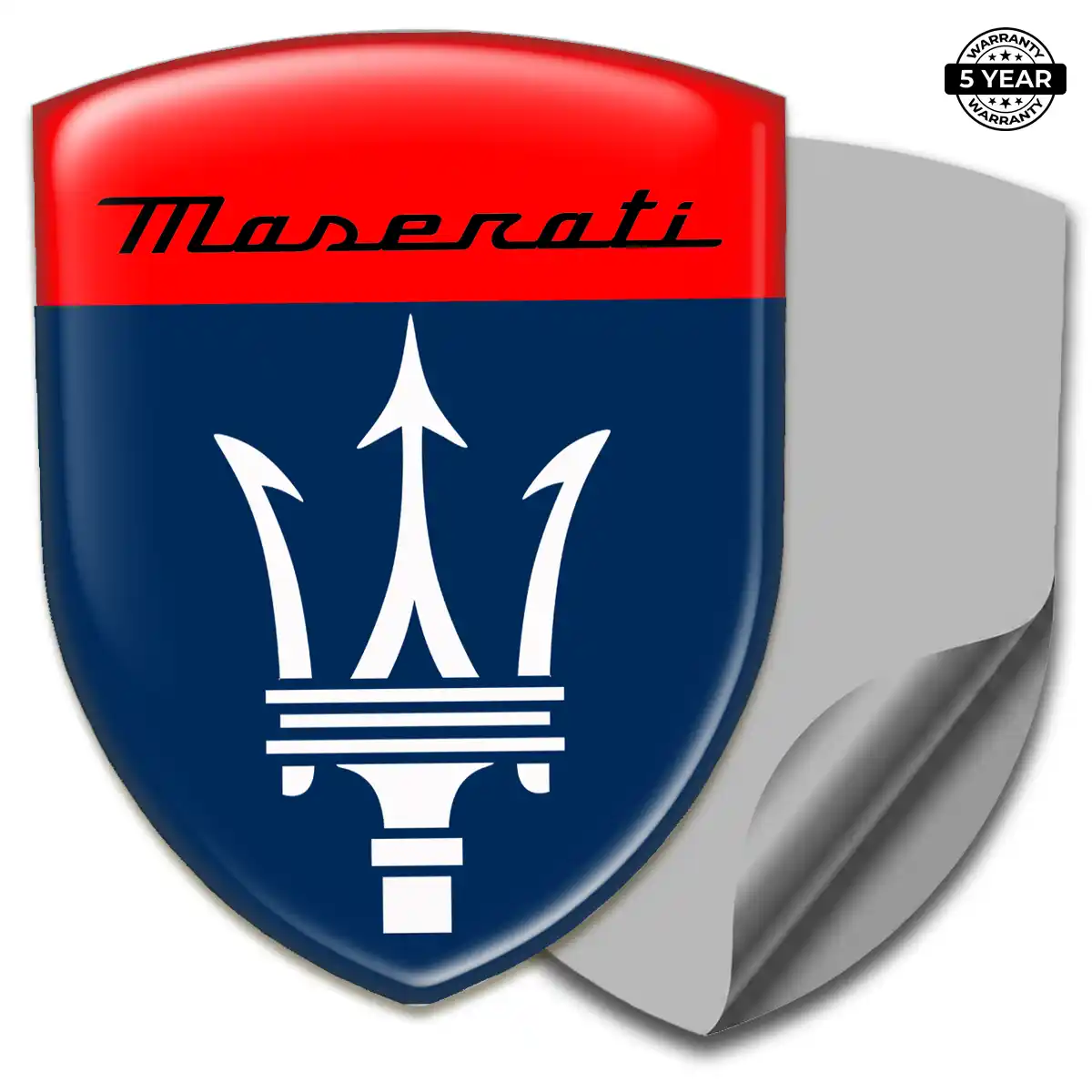 Maserati Vehicle Logo Sticker Superior Craft