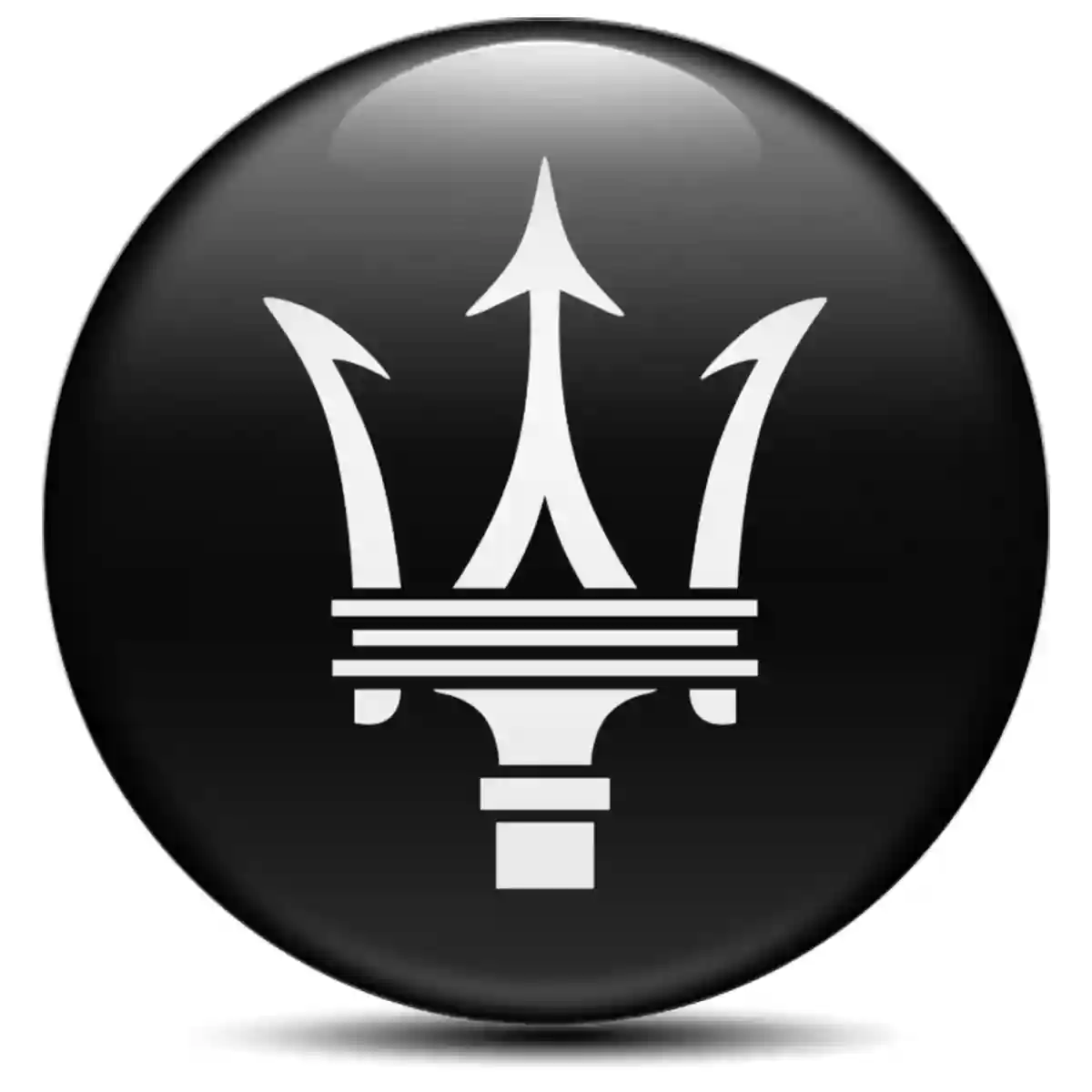 Maserati Wheel Emblems Refined Design