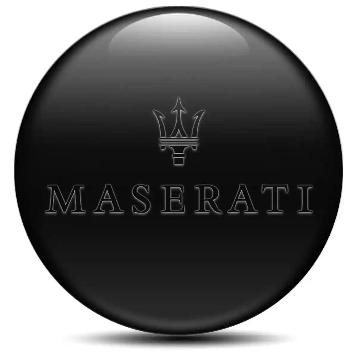 Maserati Wheel Emblems Sleek Style