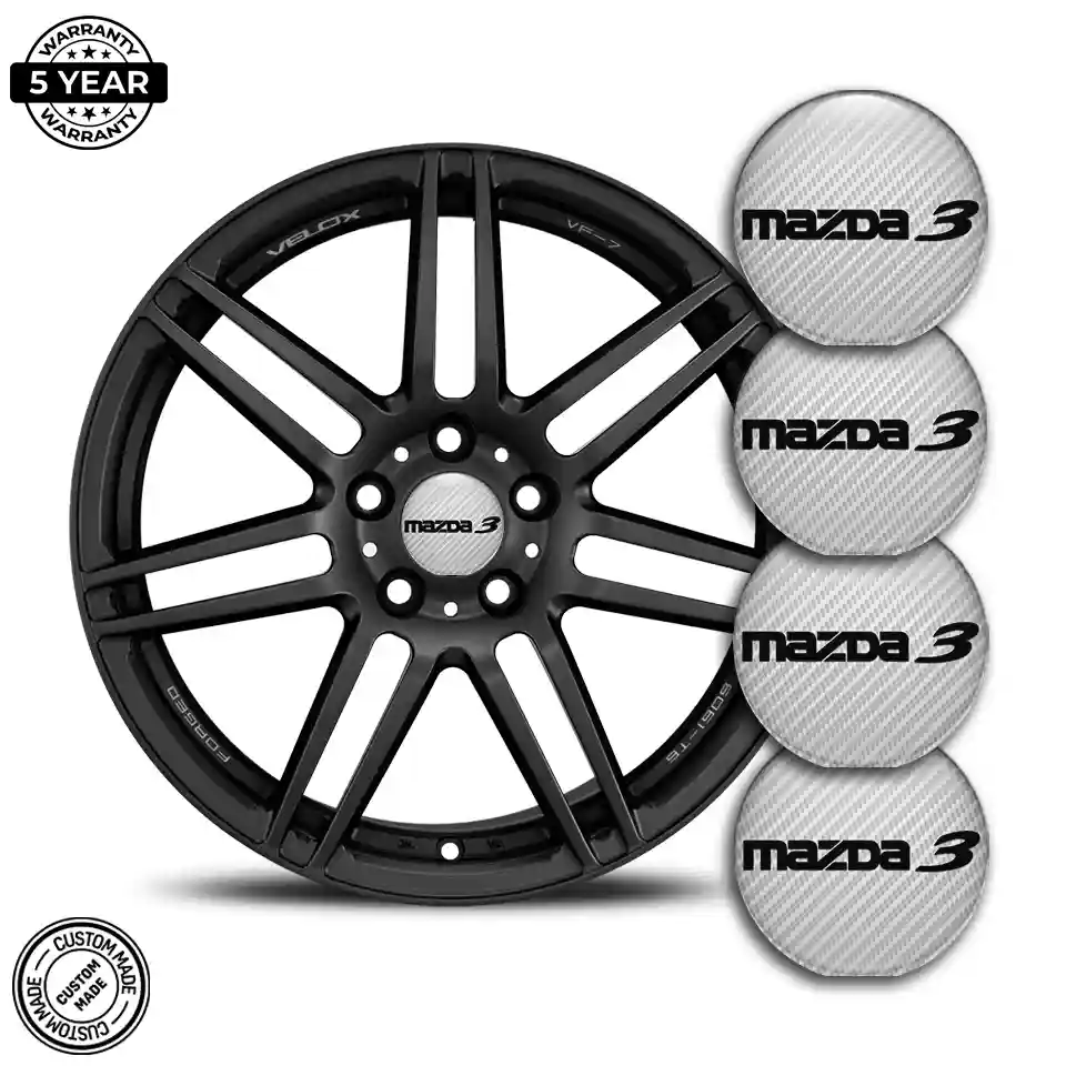Mazda 3 Logo Emblem Stylish Design