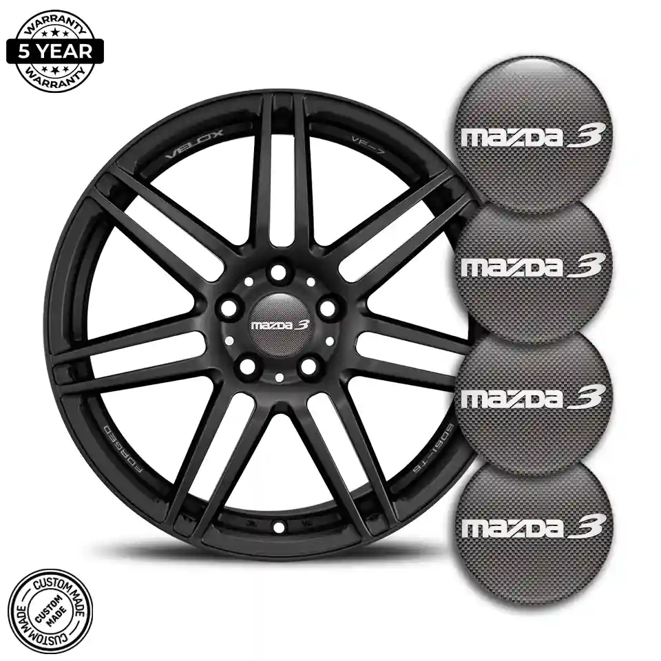 Mazda 3 Logo Sticker Stylish Design