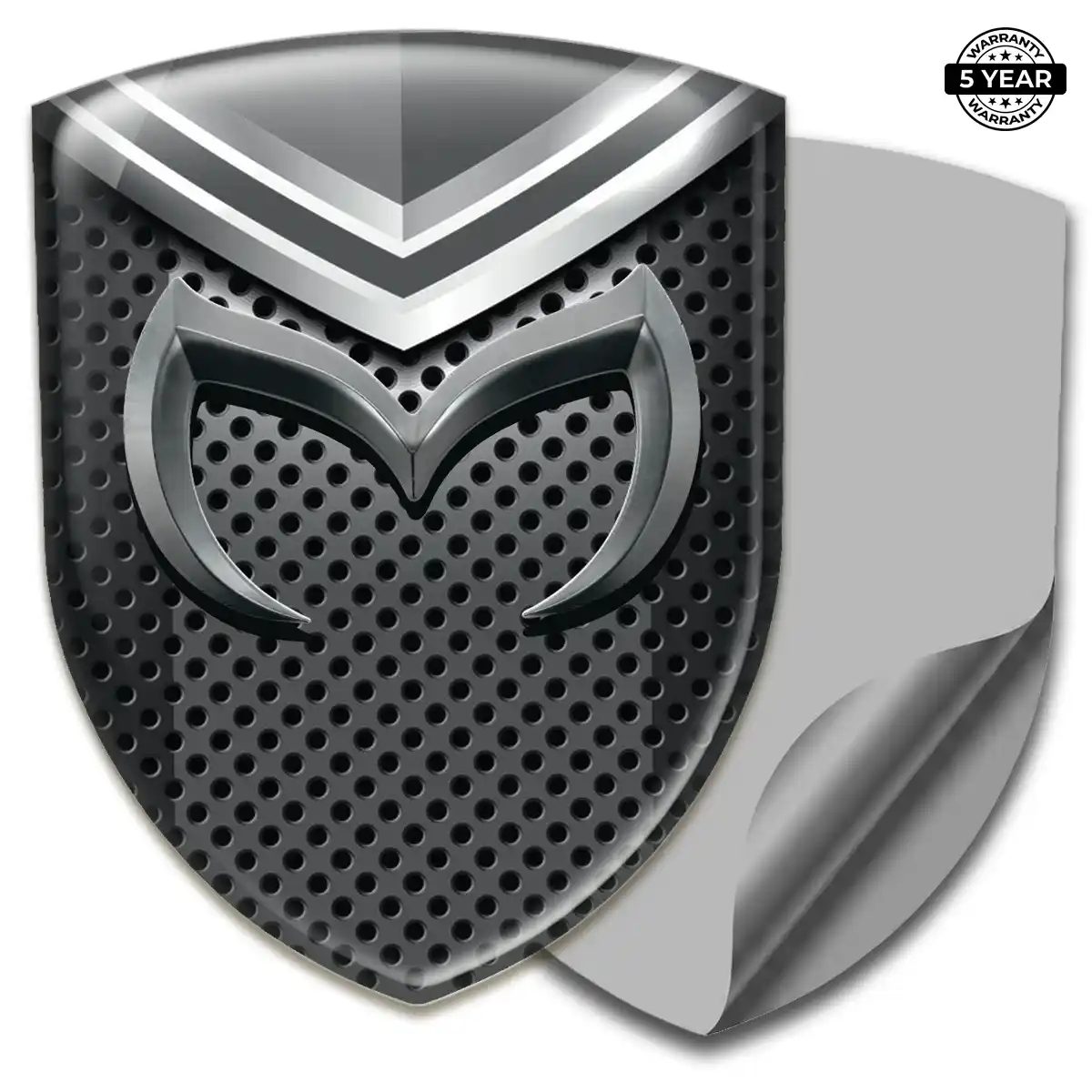 Mazda 3D Domed Sticker Sleek Style