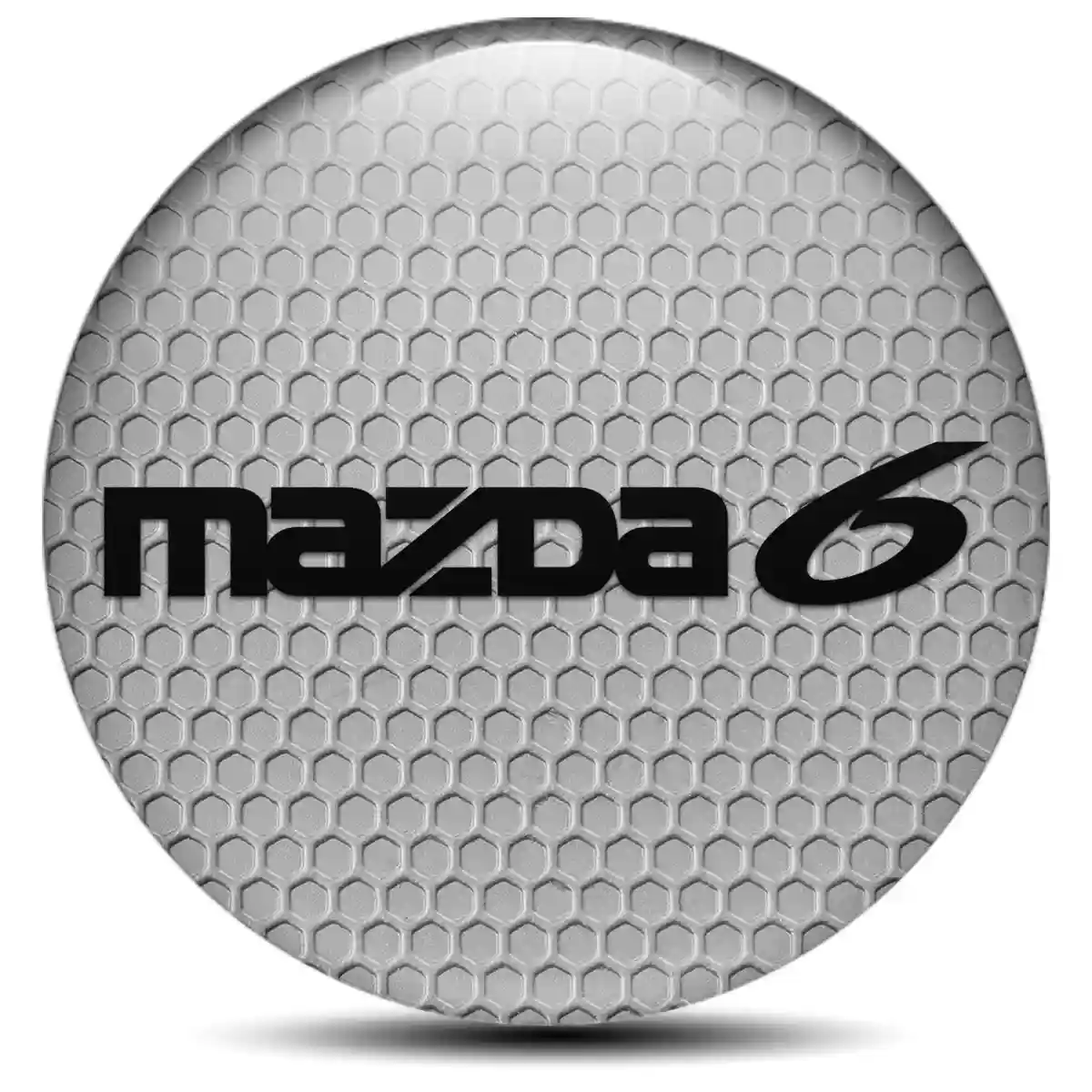 Mazda 6 Logo Silicone Badge Stylish Design