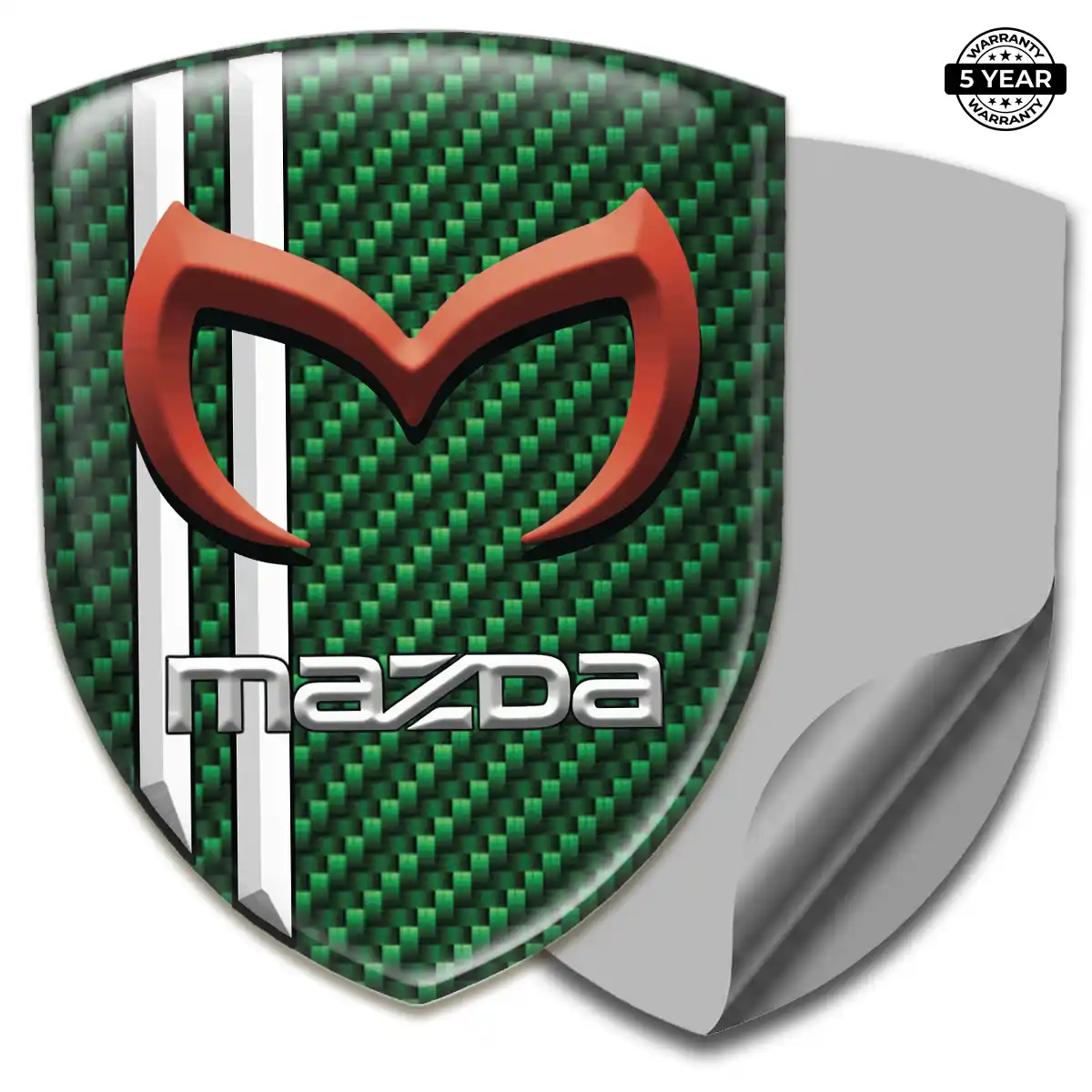 Mazda Automotive Logo Sticker Refined Design
