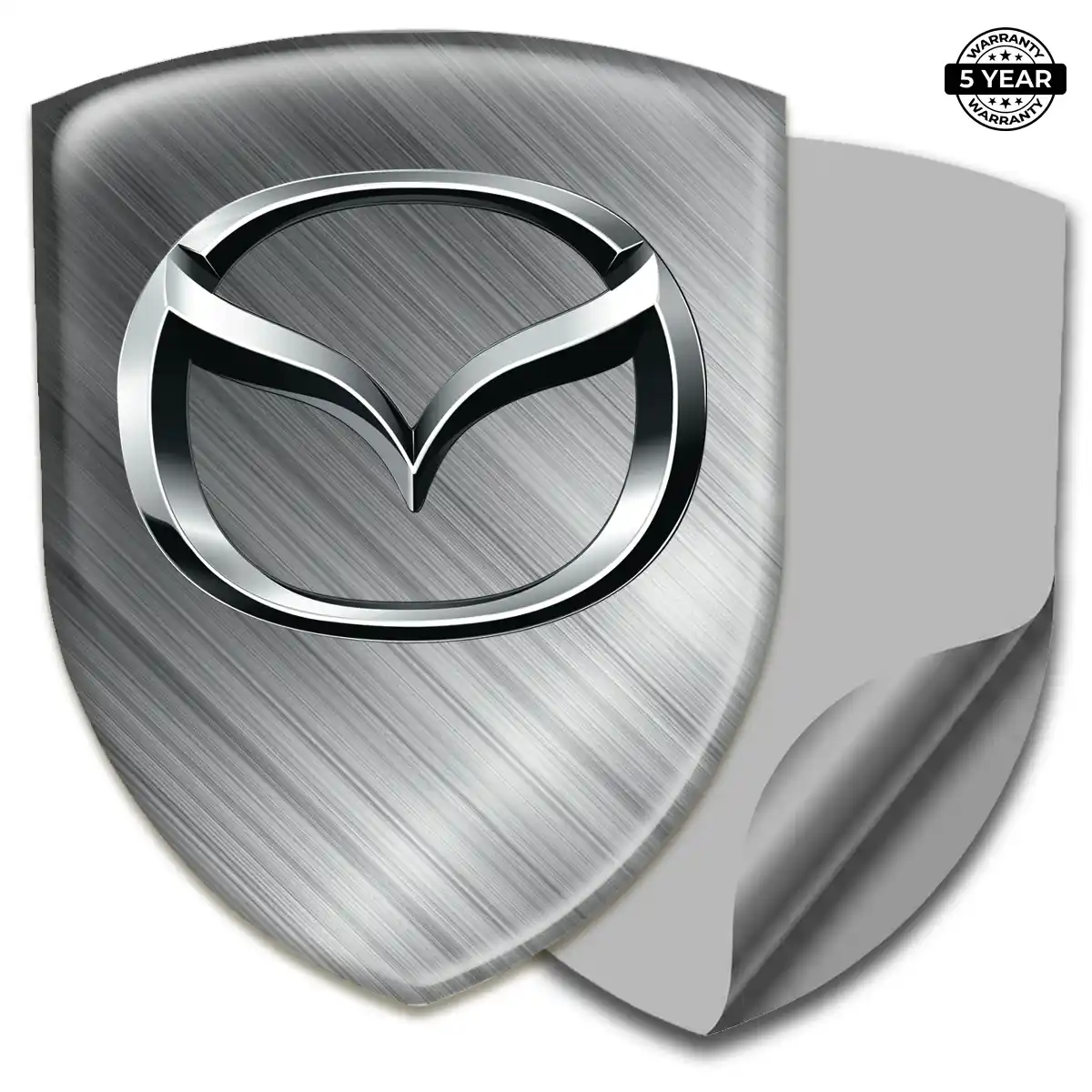 Mazda Automotive Resin Decal Refined Design