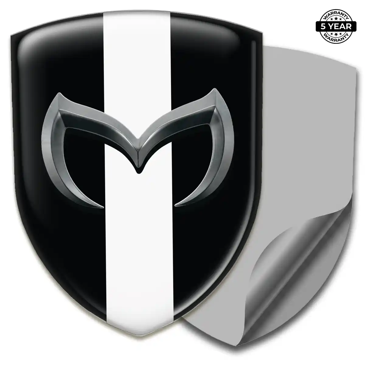 Mazda Automotive Resin Decal Sleek Style