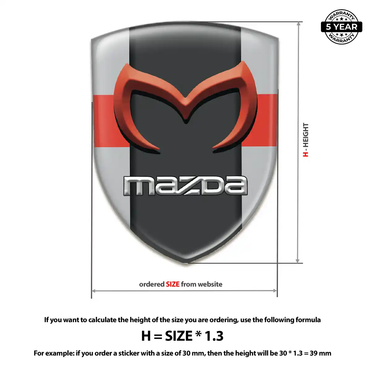 Mazda Badge Refined Design