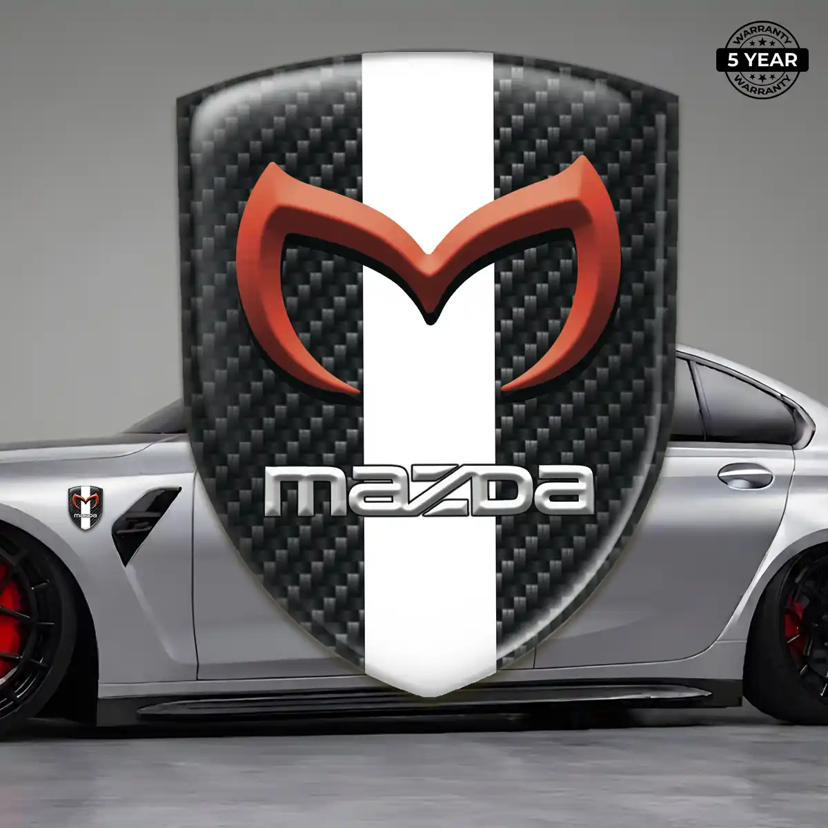 Mazda Badge Sleek Style