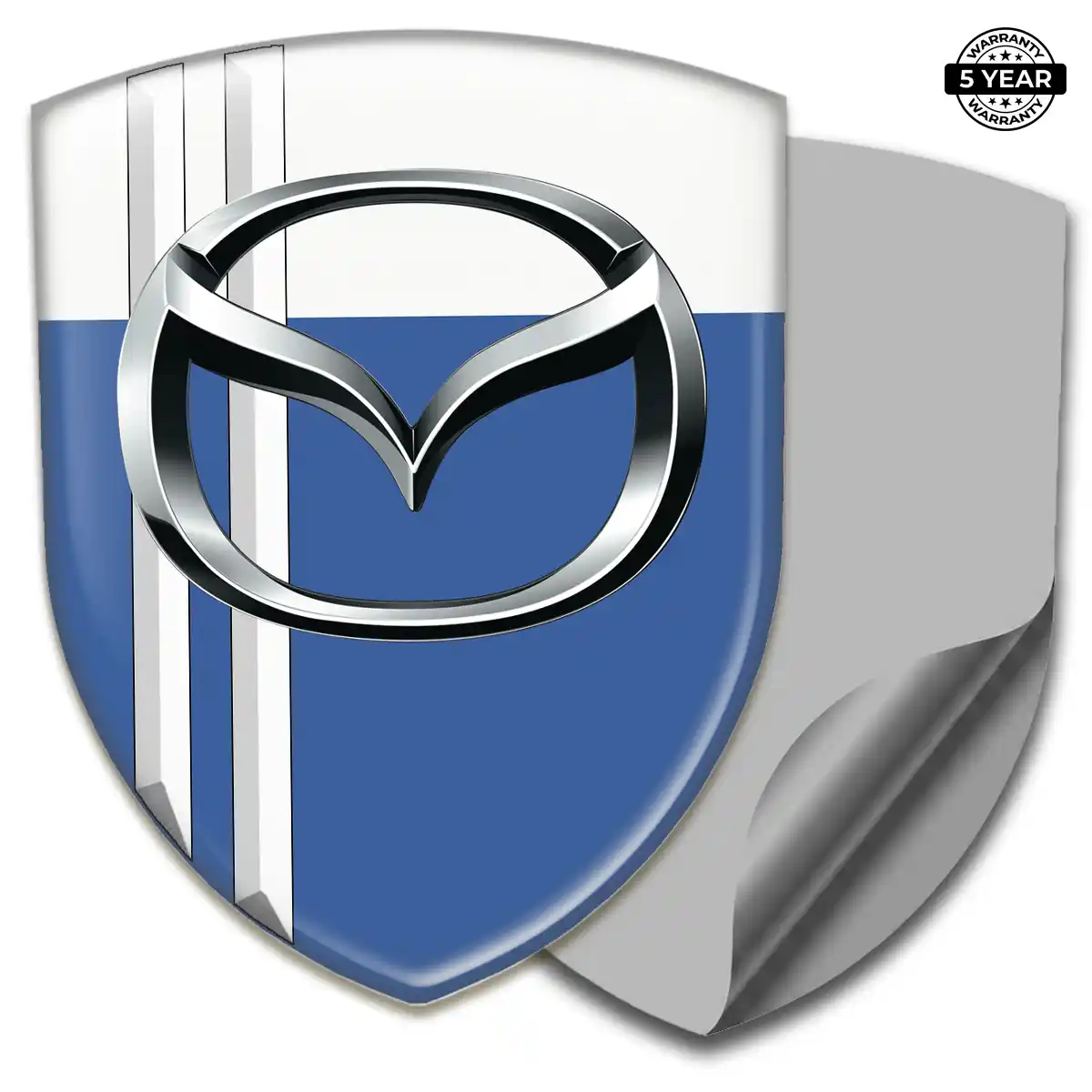 Mazda Car Badge Sticker Refined Design