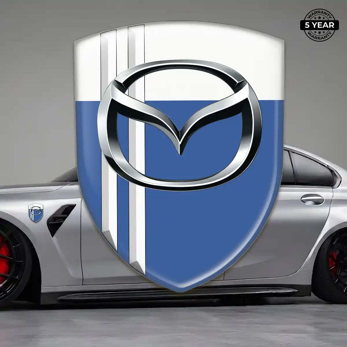 Mazda Car Badge Sticker Refined Design