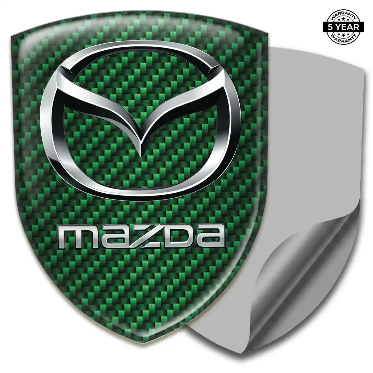 Mazda Car Emblem Sticker Sleek Style