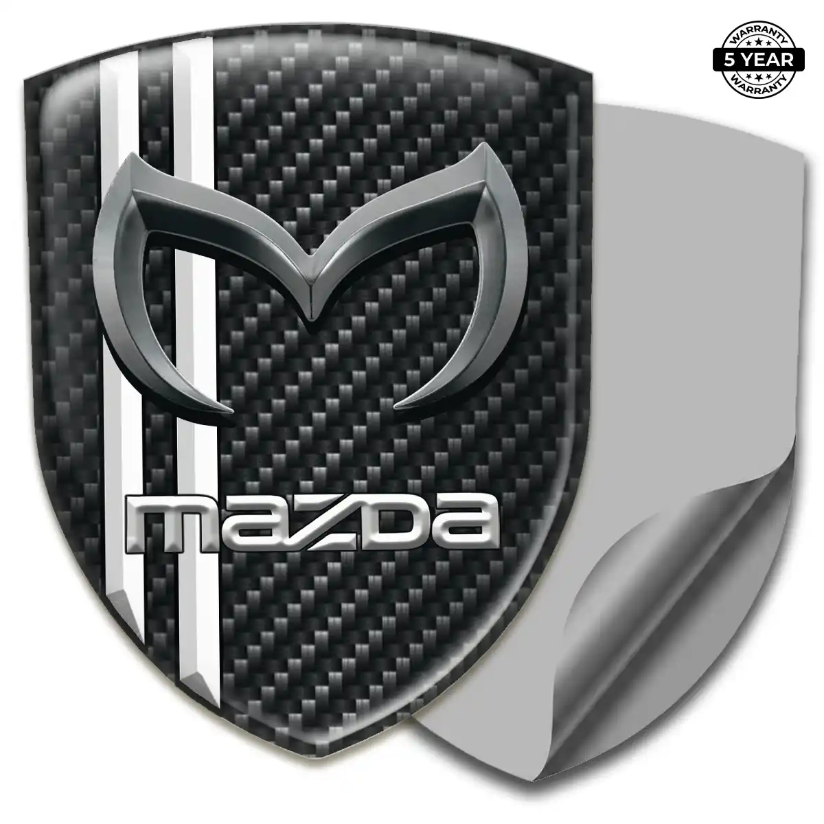 Mazda Car Logo Decal Refined Design