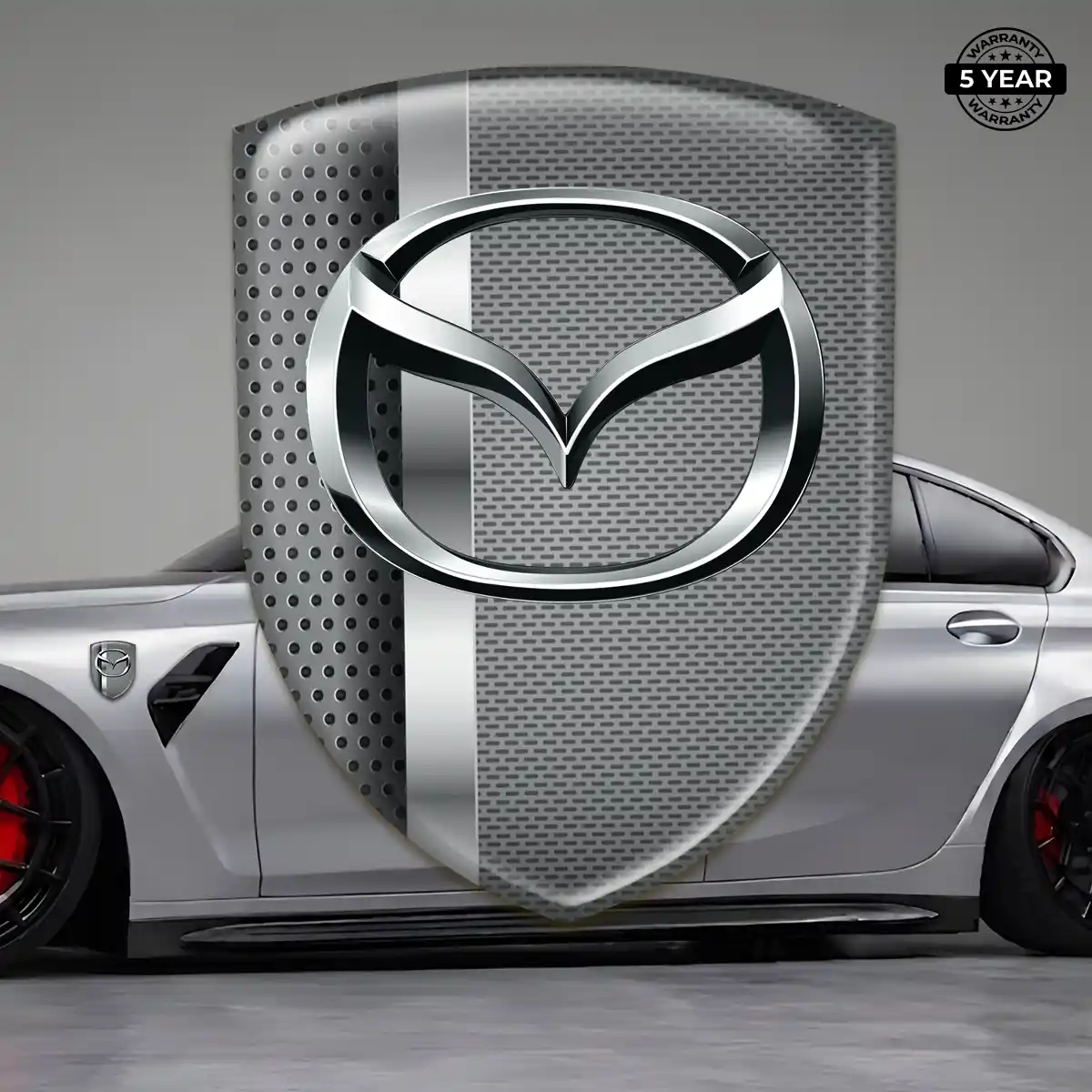 Mazda Car Logo Decal Sleek Style
