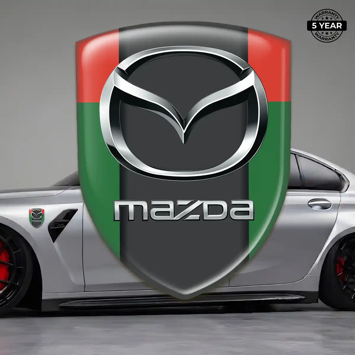 Mazda Crest Emblem Refined Design