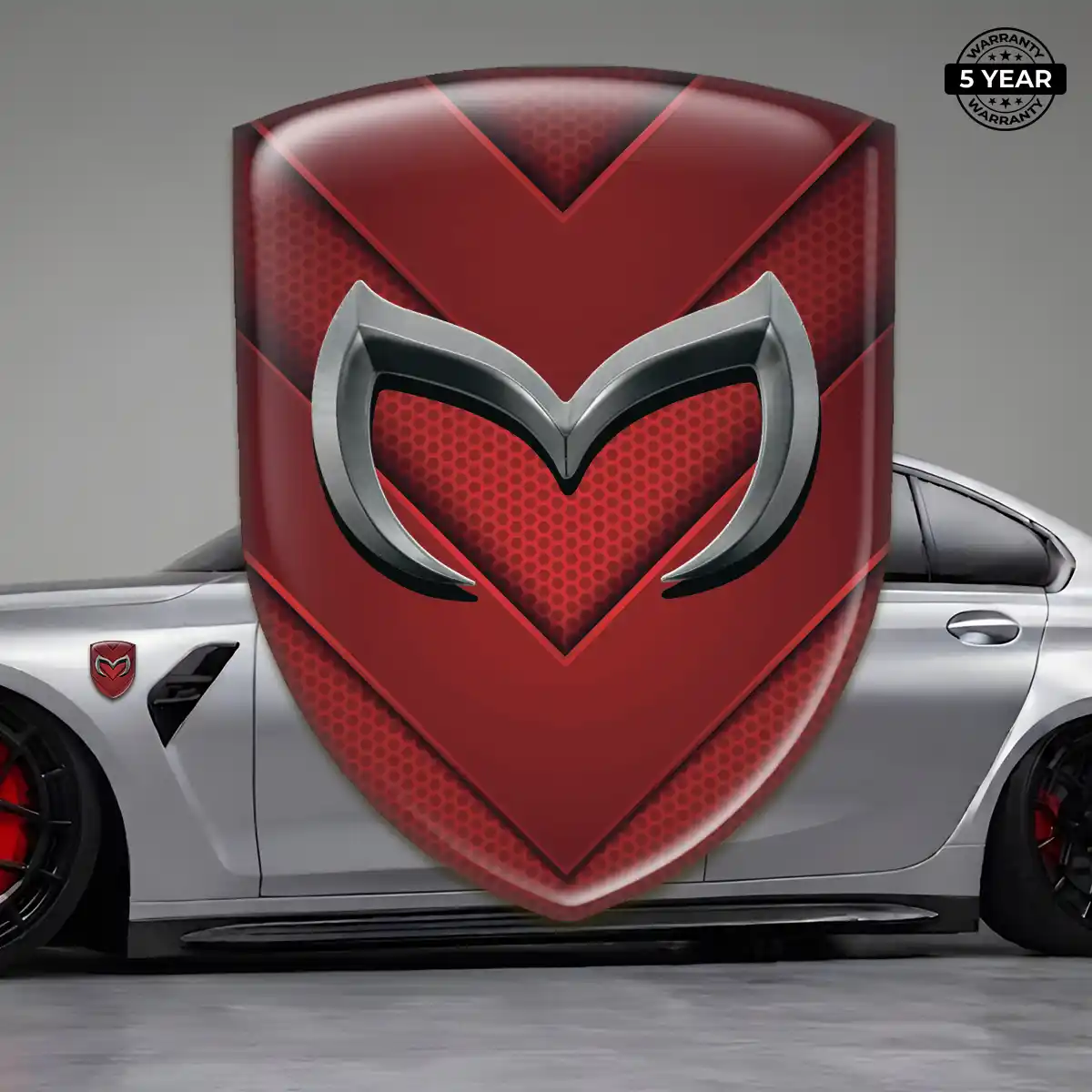 Mazda Crest Emblem Sleek Style