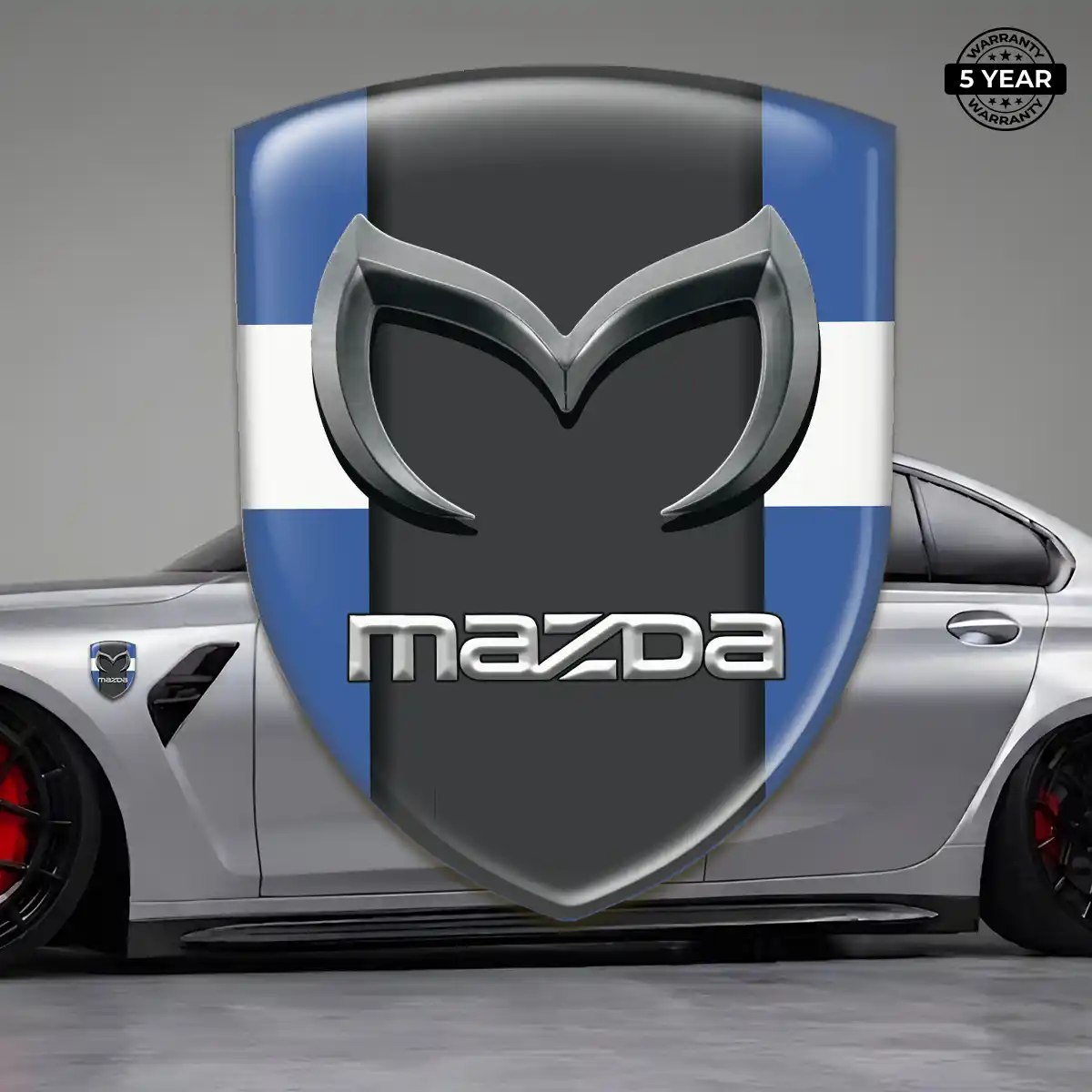 Mazda Crest Logo Emblem Refined Design