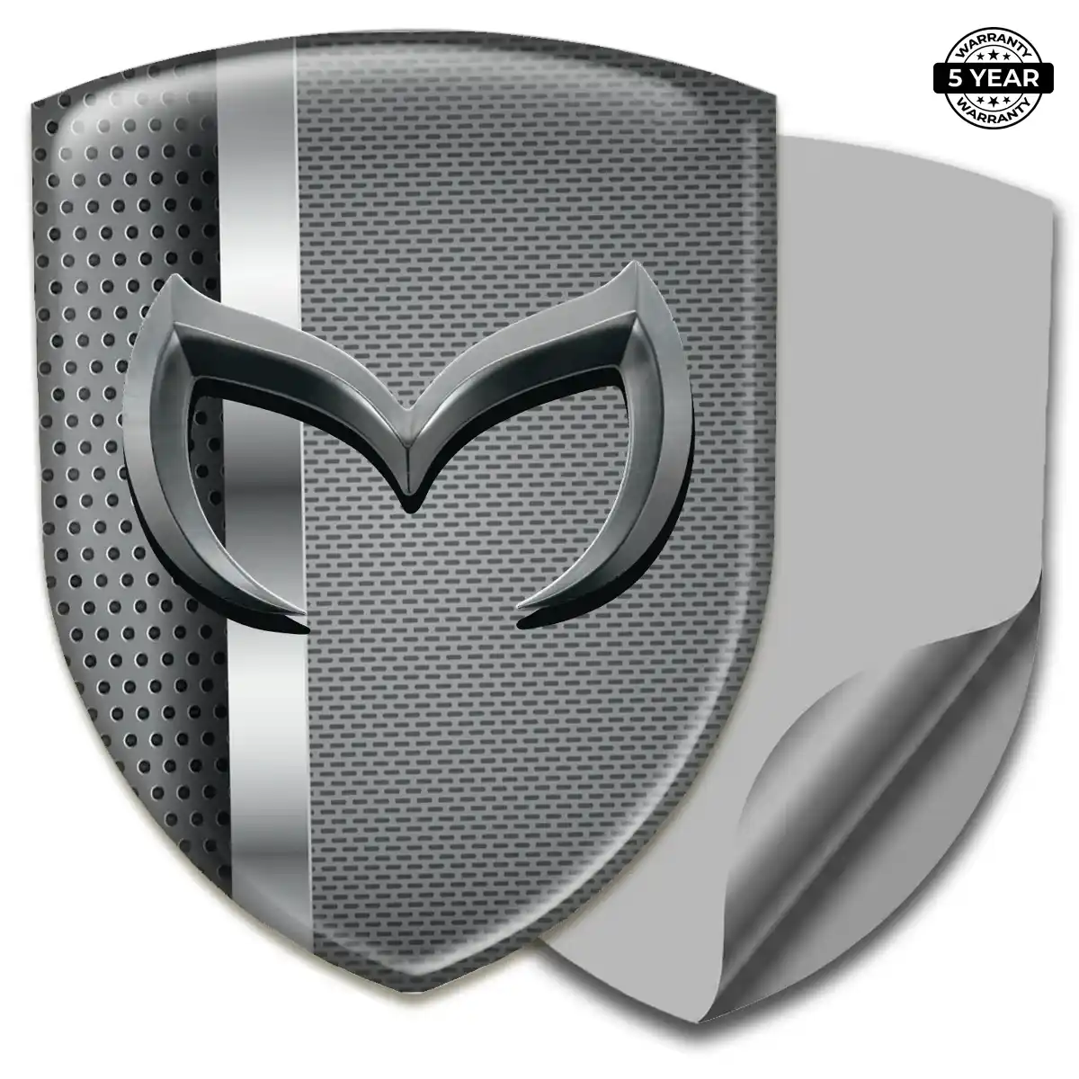 Mazda Domed Badge Sleek Style