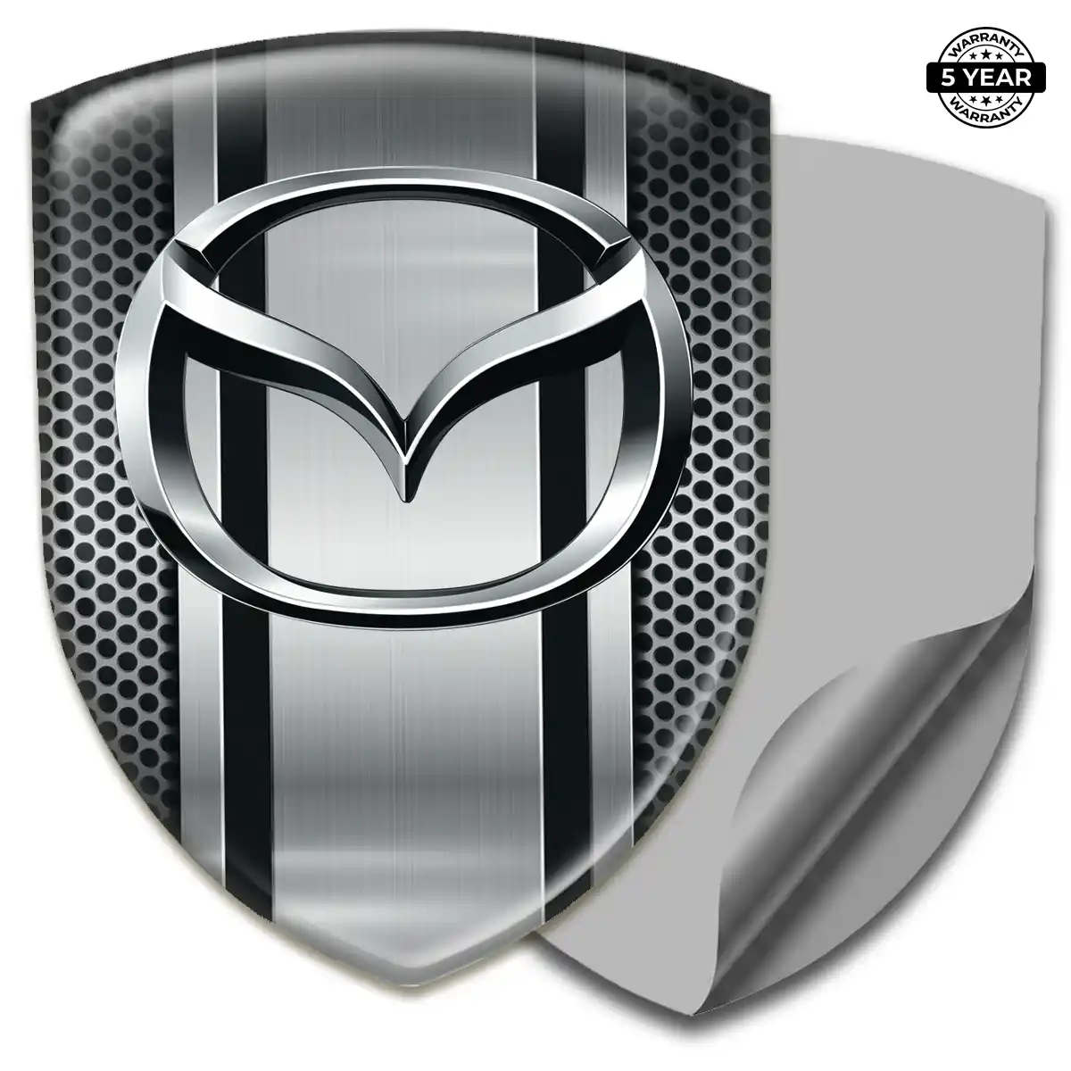 Mazda Domed Decal Sleek Style