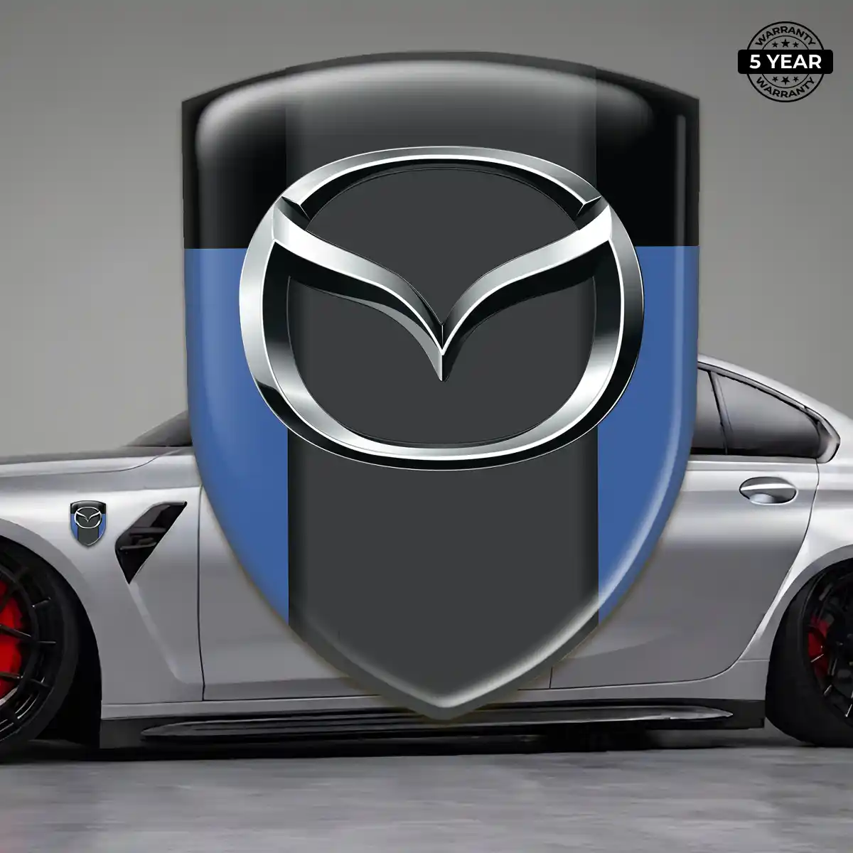 Mazda Domed Emblem Elite Finish