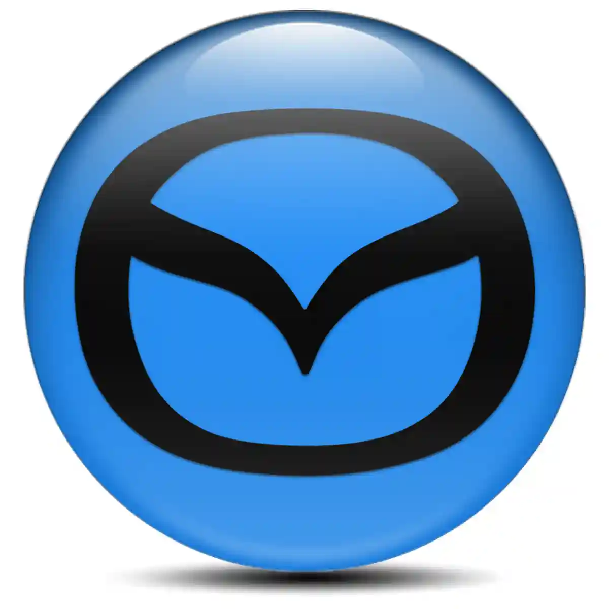 Mazda Domed Emblem Premium Quality