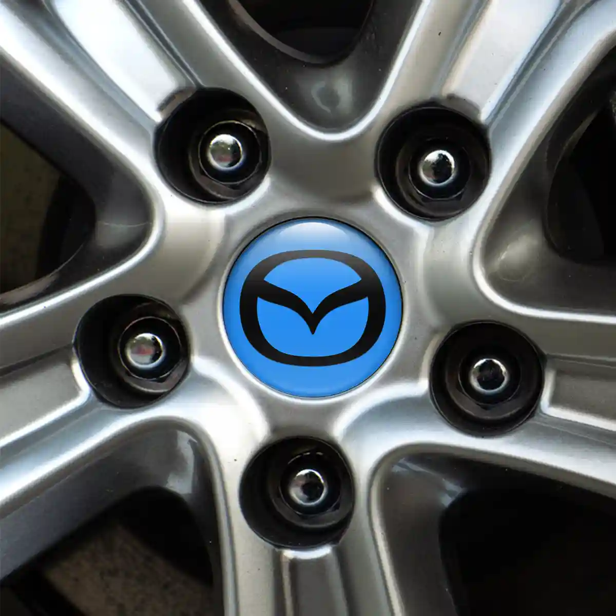 Mazda Domed Emblem Premium Quality