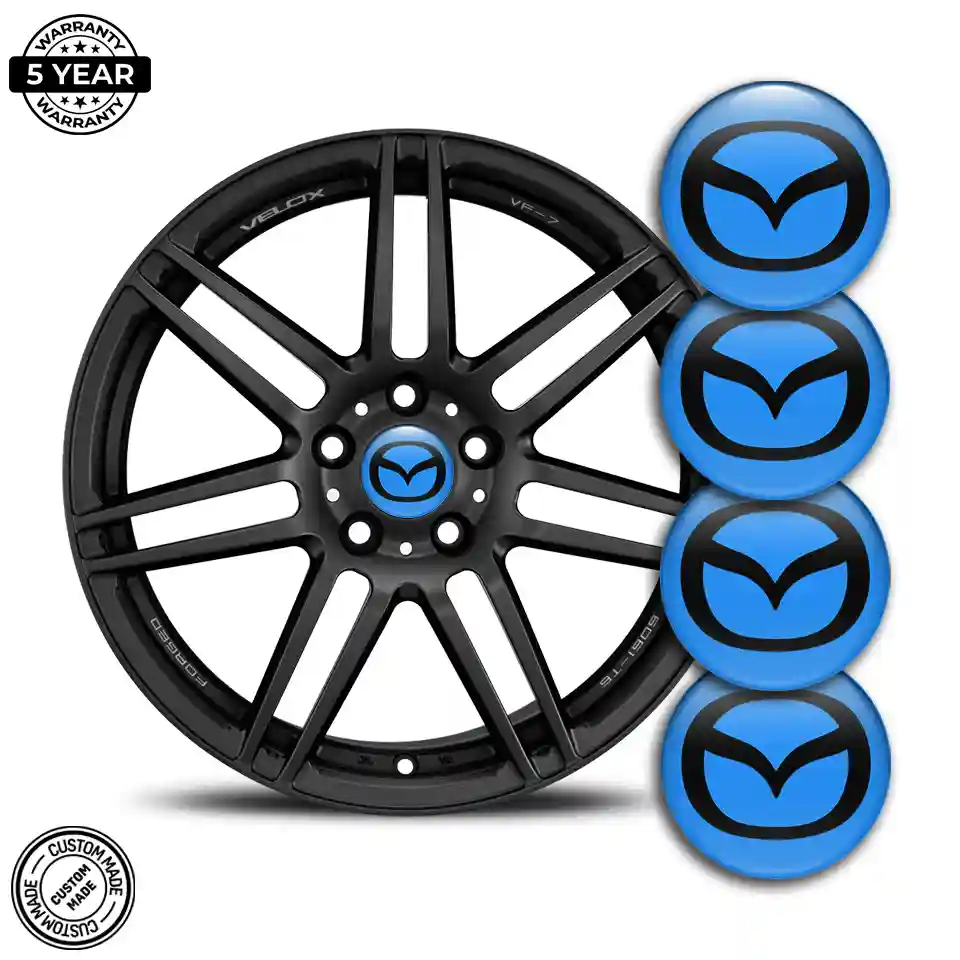 Mazda Domed Emblem Premium Quality