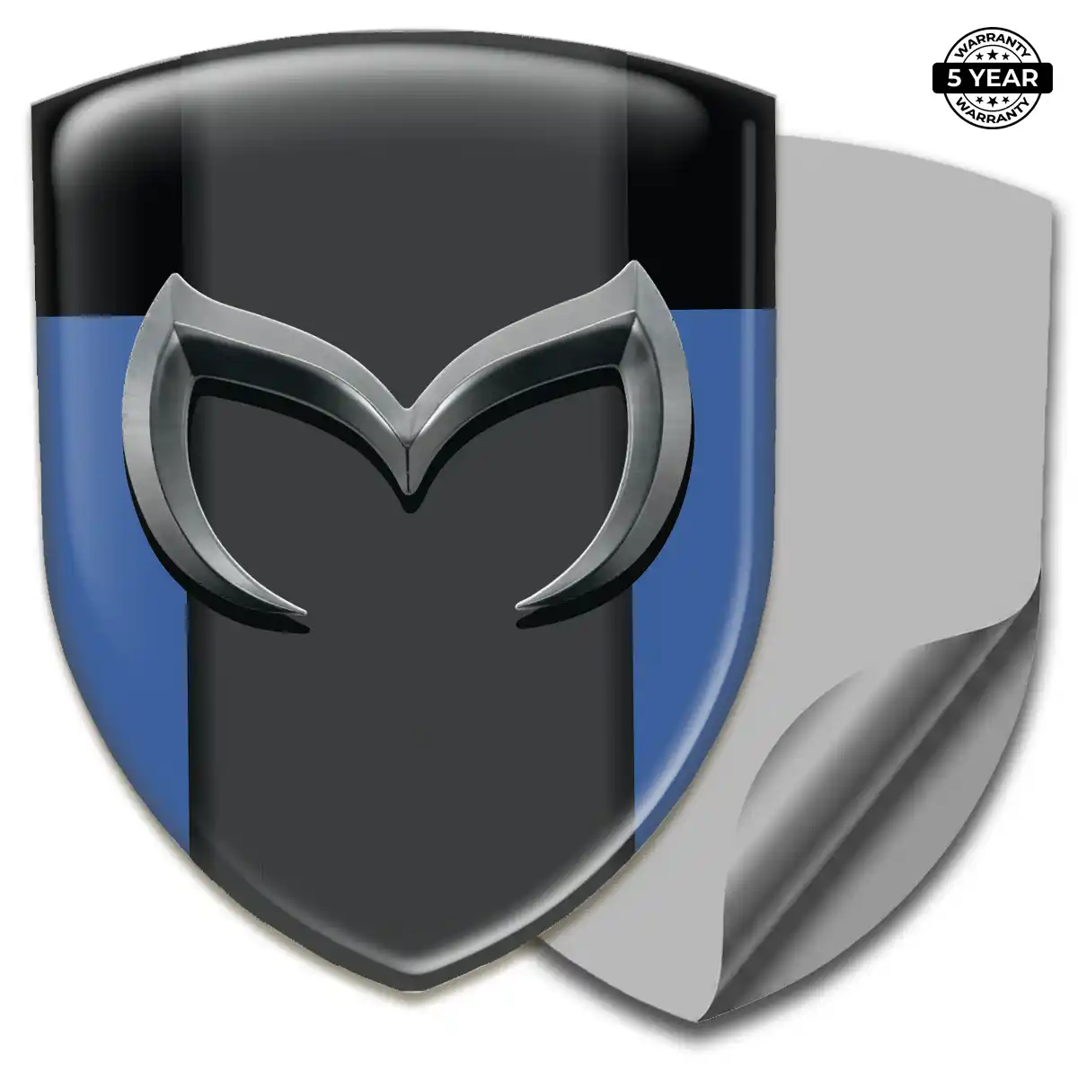 Mazda Domed Emblem Refined Design
