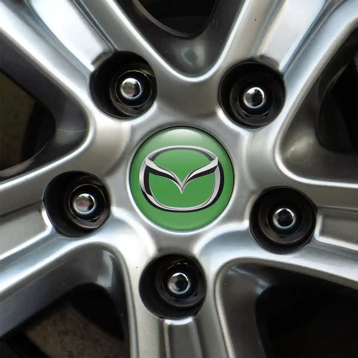 Mazda Domed Emblem Self-Adhesive Interior Design