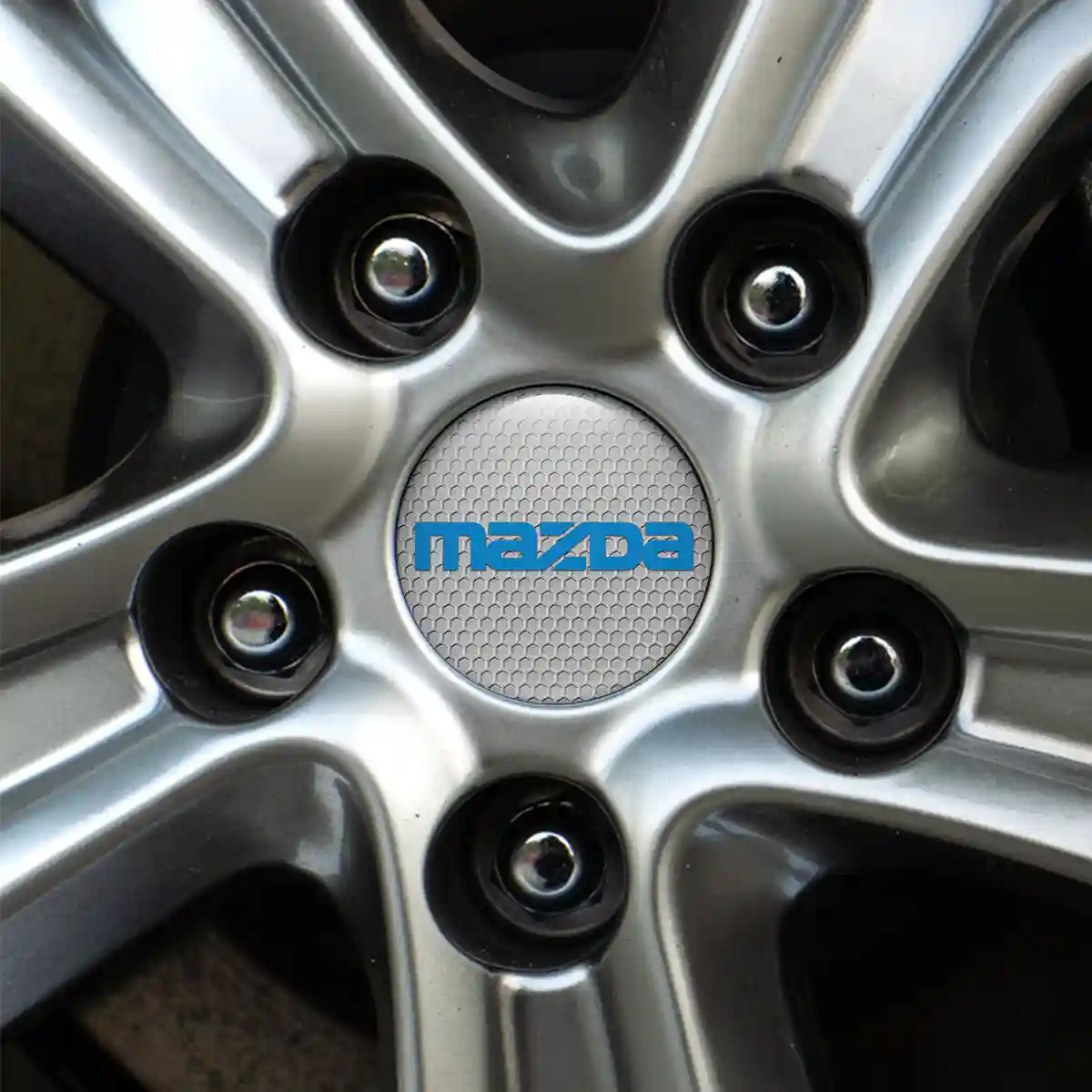 Mazda Domed Sticker Self-Adhesive Luxury Edition