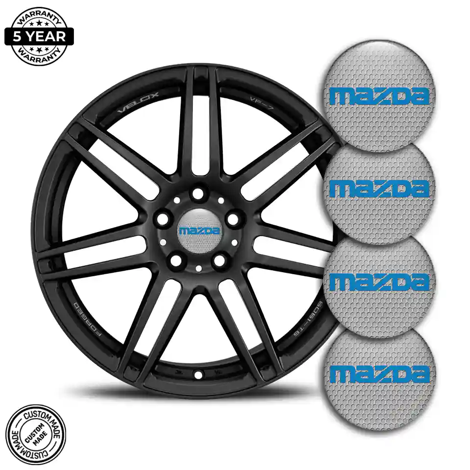 Mazda Domed Sticker Self-Adhesive Luxury Edition