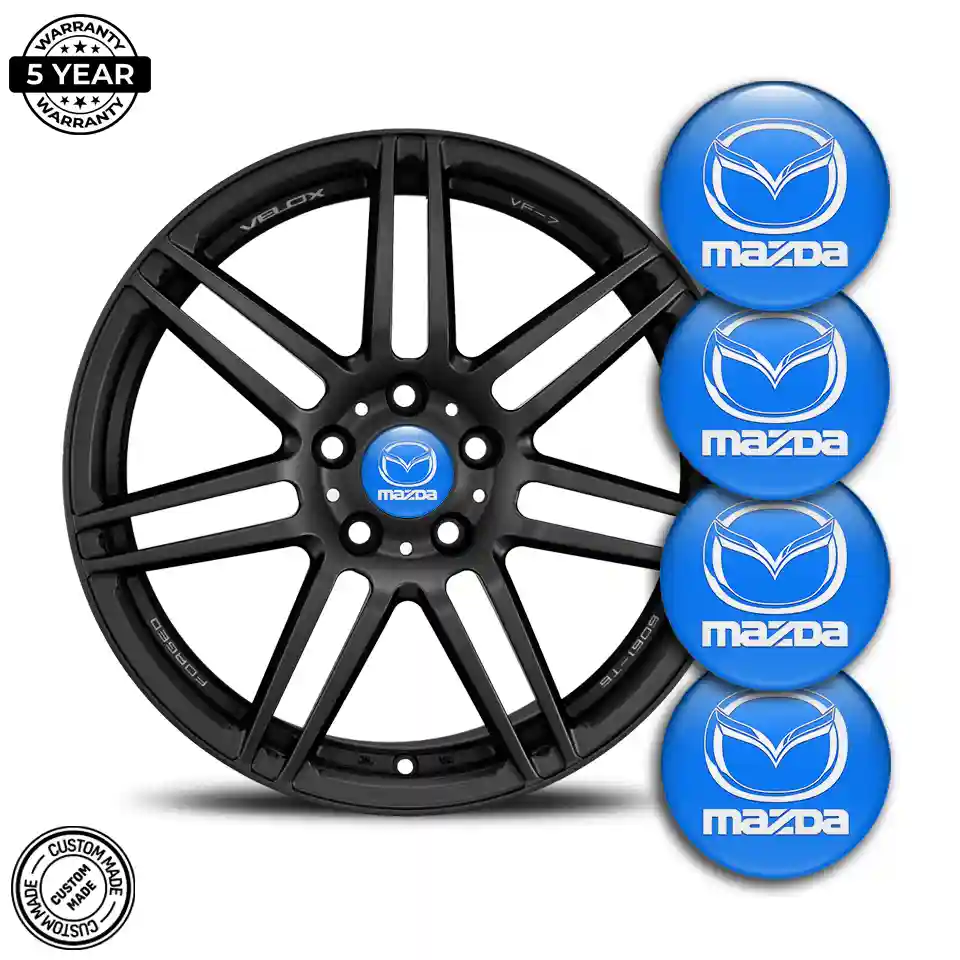 Mazda Domed Sticker Self-Adhesive Tuning Car