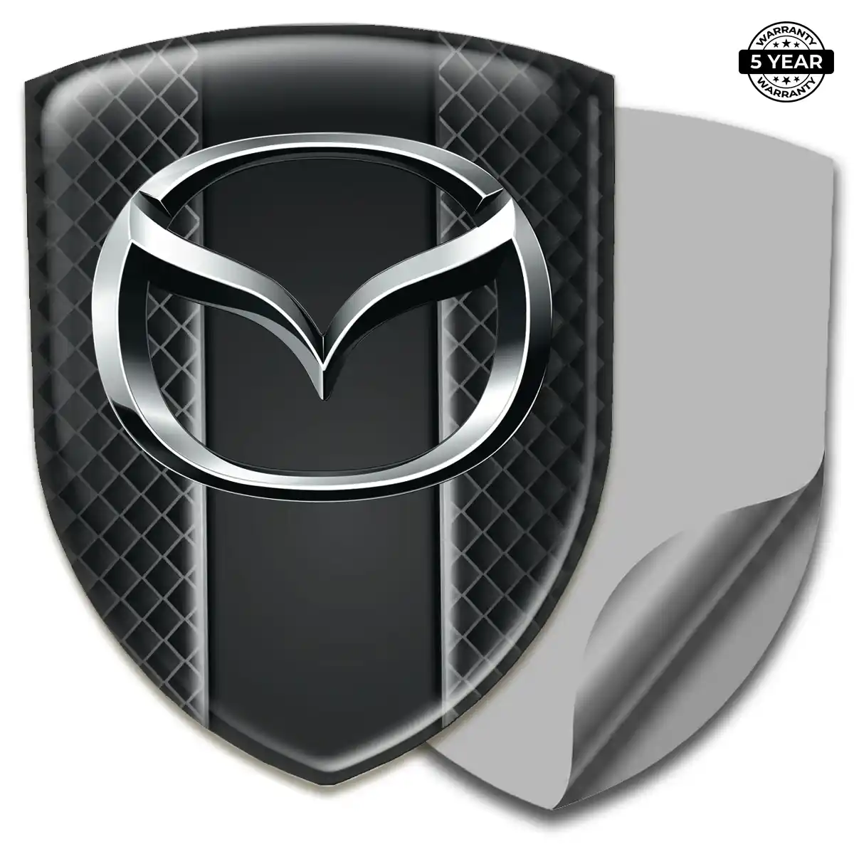 Mazda Emblem Badge Logo Sleek Style
