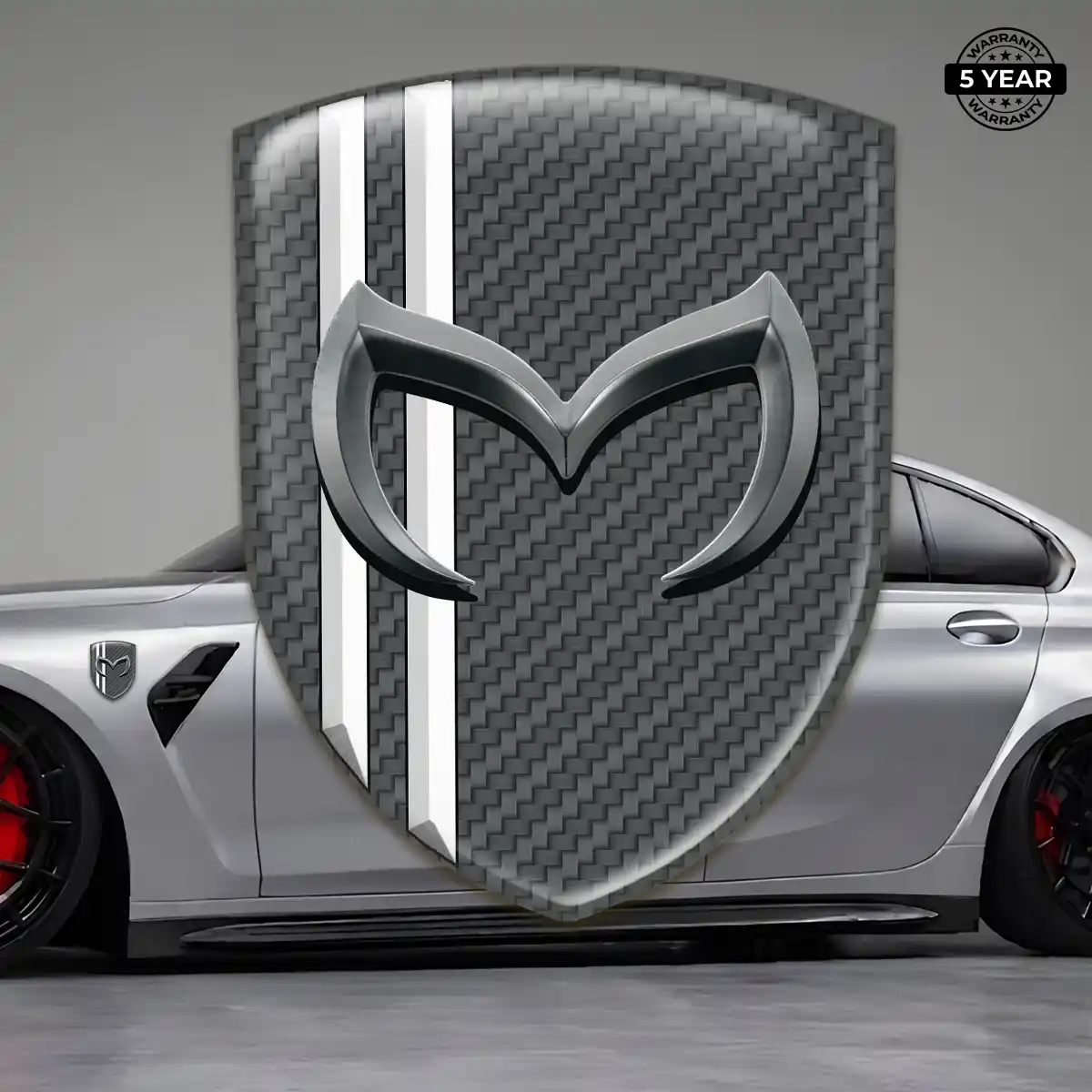 Mazda Emblem Badge Refined Design