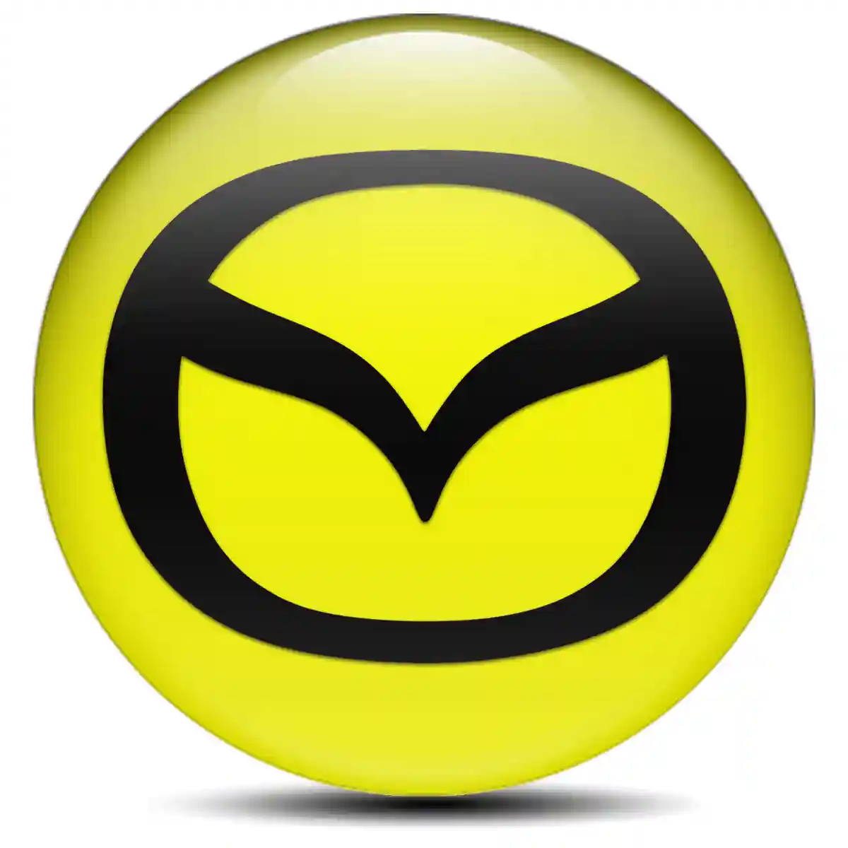 Mazda Emblem Badge Self-Adhesive Exterior Design