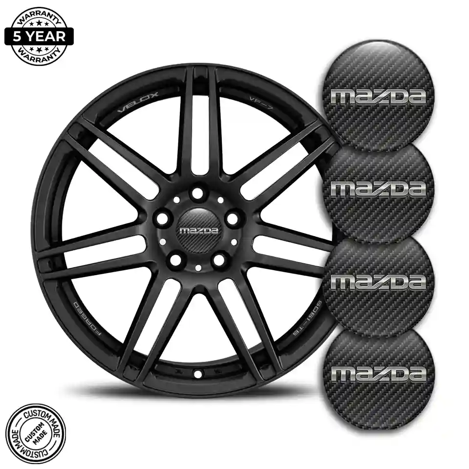 Mazda Emblem Badge Self-Adhesive Interior Design