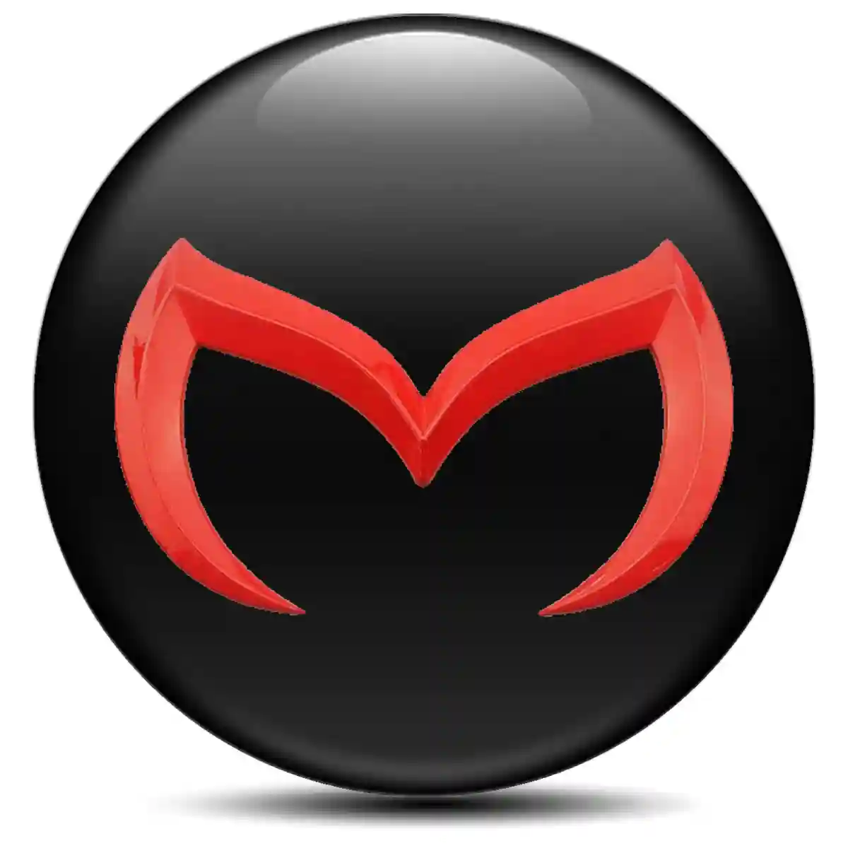 Mazda Emblem Center Hub Cap Self-Adhesive Tuning Car